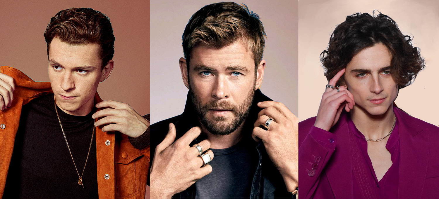 men's jewelry trend, celebrity jewelry