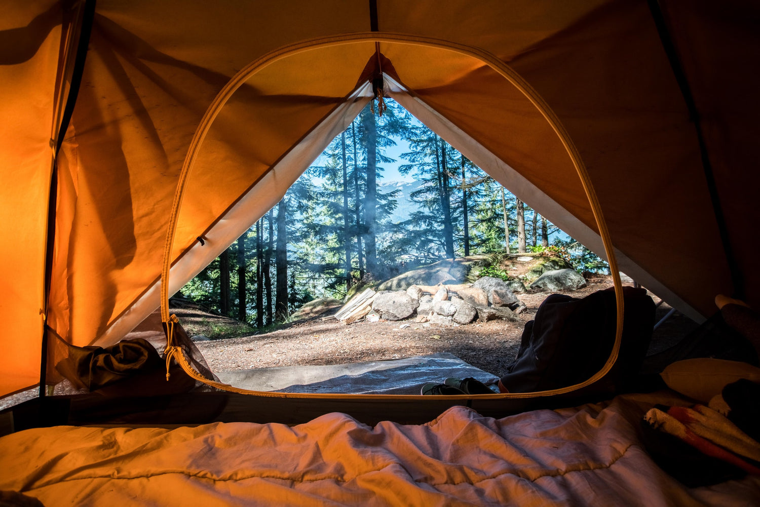 dispersed camping travel trend glamping campground