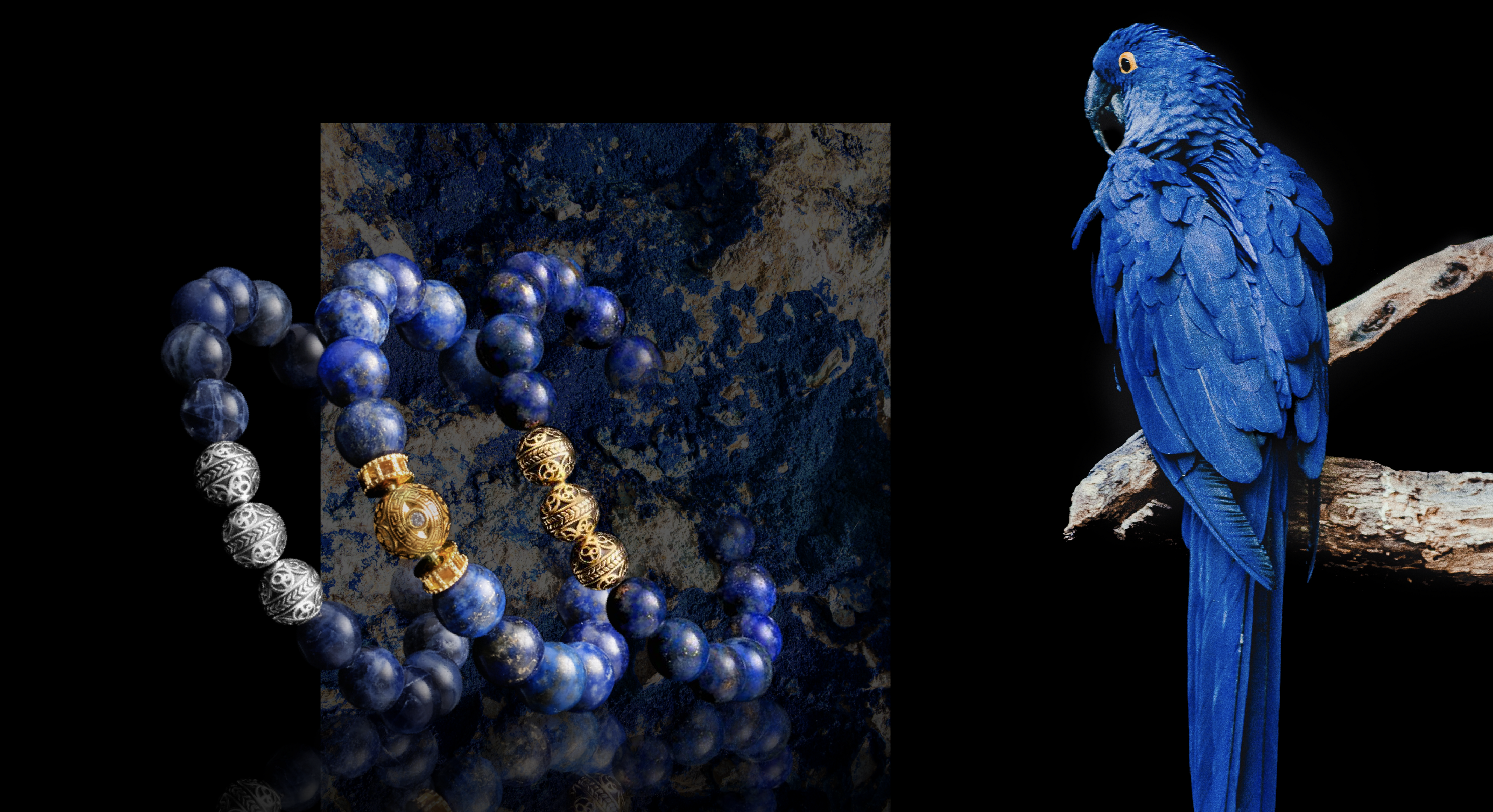 Lapis Lazuli Bracelets | Beaded Bracelets For Men