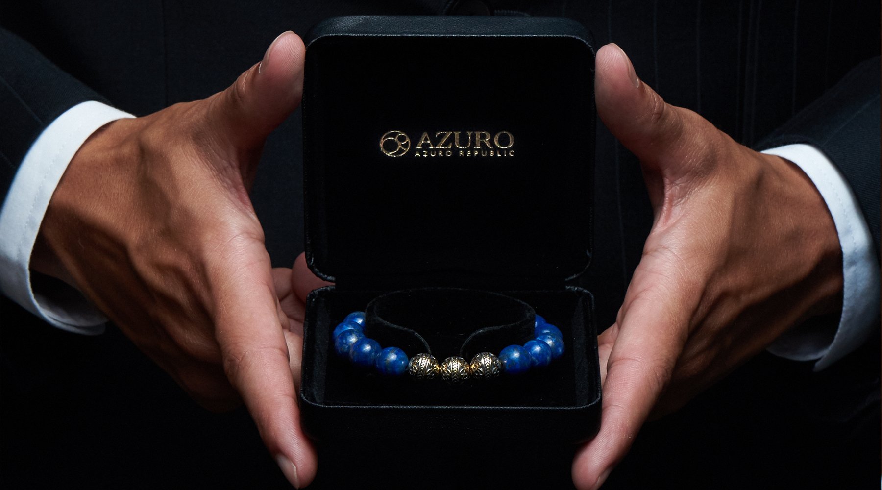lapis lazuli bracelets, Shop lapis bracelets for men