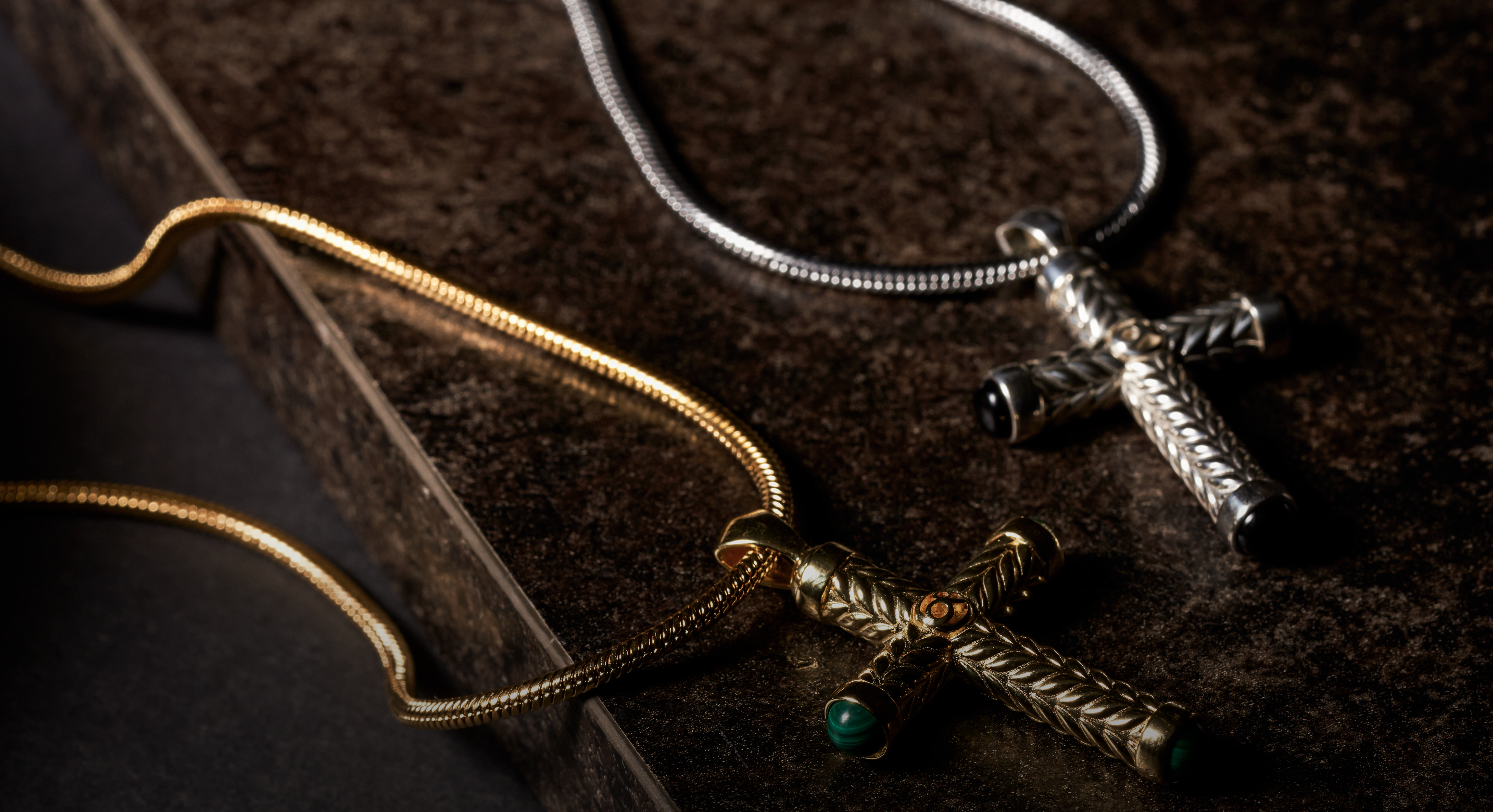 Cross Pendants | Cross Necklaces with Gemstones