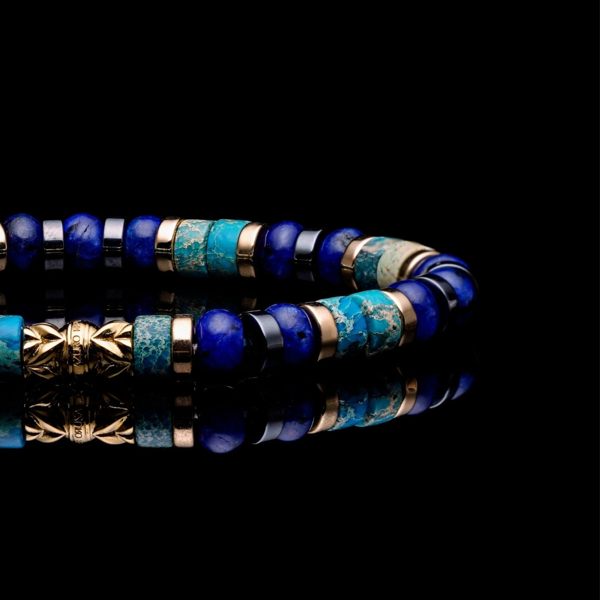 mens beaded bracelet , mens bead bracelet, Gold bracelets for men