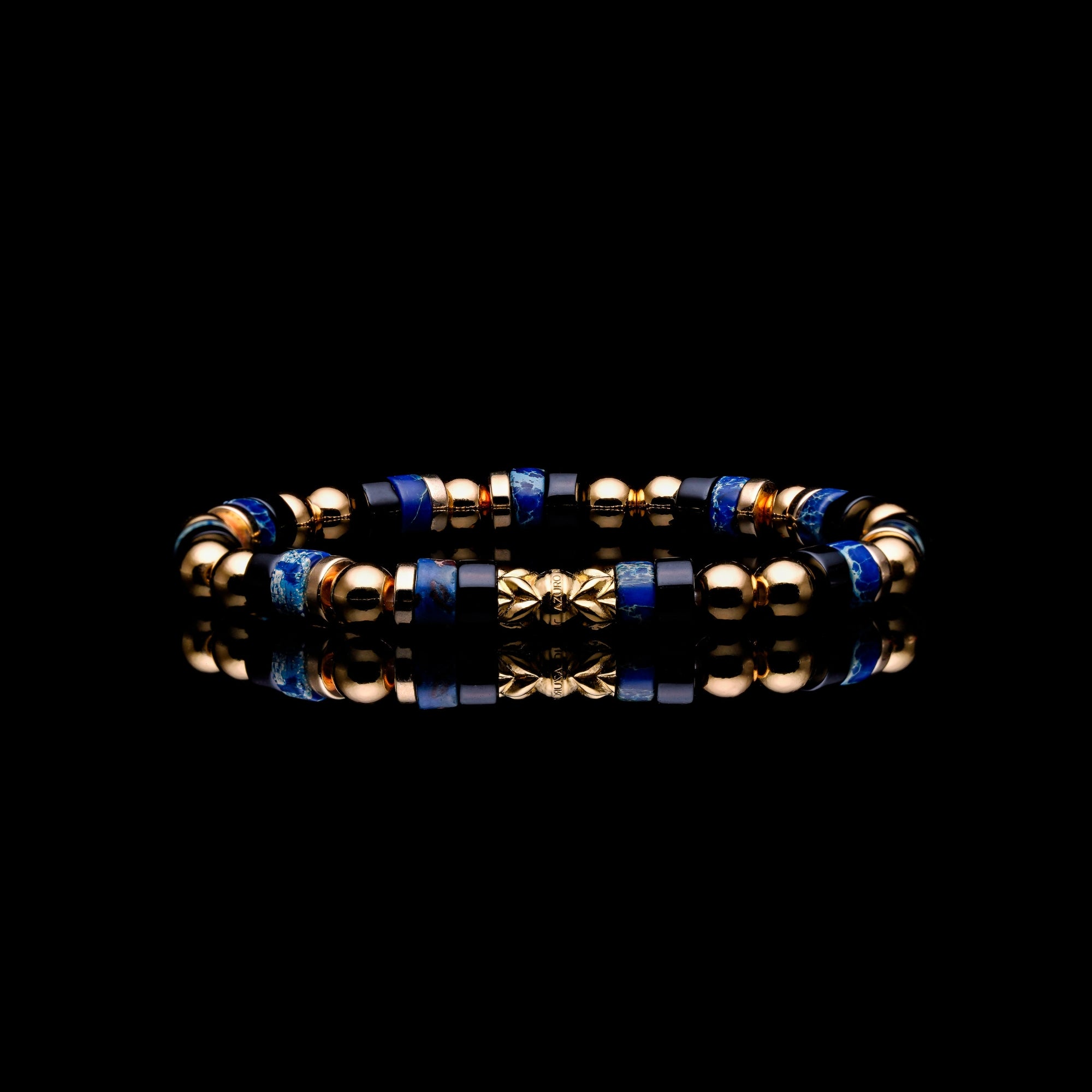 mens beaded bracelet , mens bead bracelet, gold bracelet for men