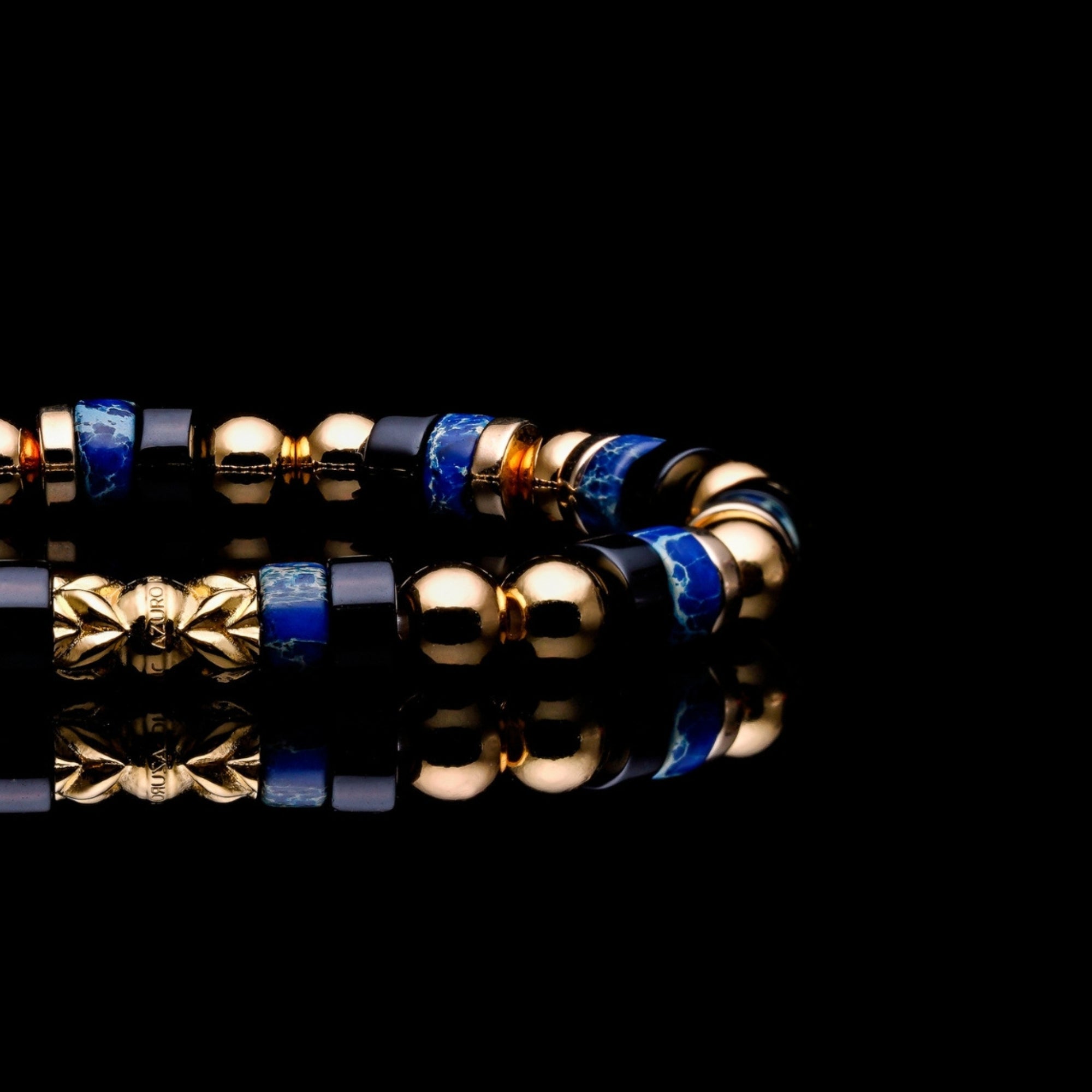mens beaded bracelet , mens bead bracelet, gold bracelet for men