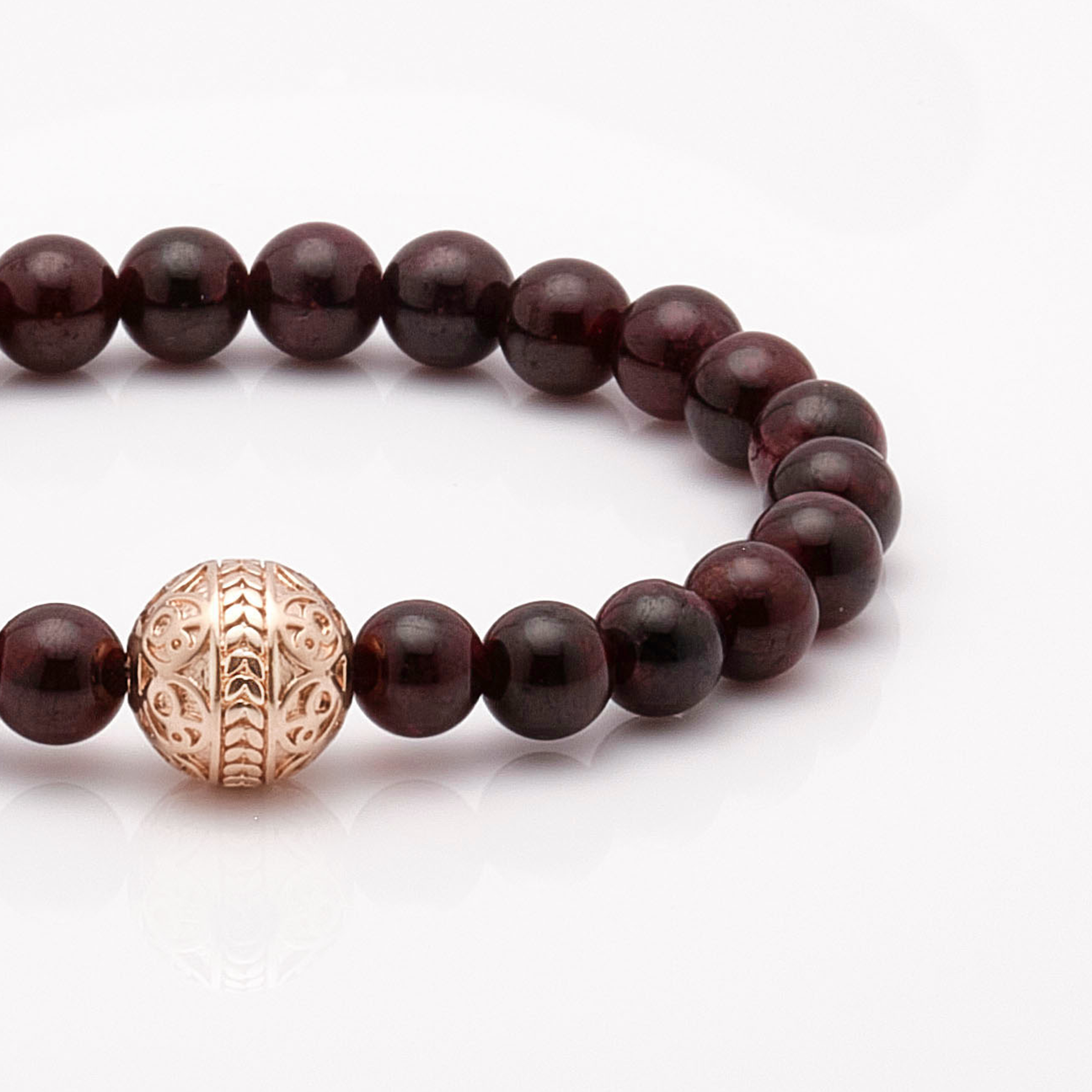 Women's beaded bracelets, Rose gold garnet bracelet, gemstone bracelet, adjustable bracelet, custom bracelet, personalized braceletswomen's gold bracelets, jewlery for women, women's crystal bracelets, healing crystals bracelets for women, women jewelry