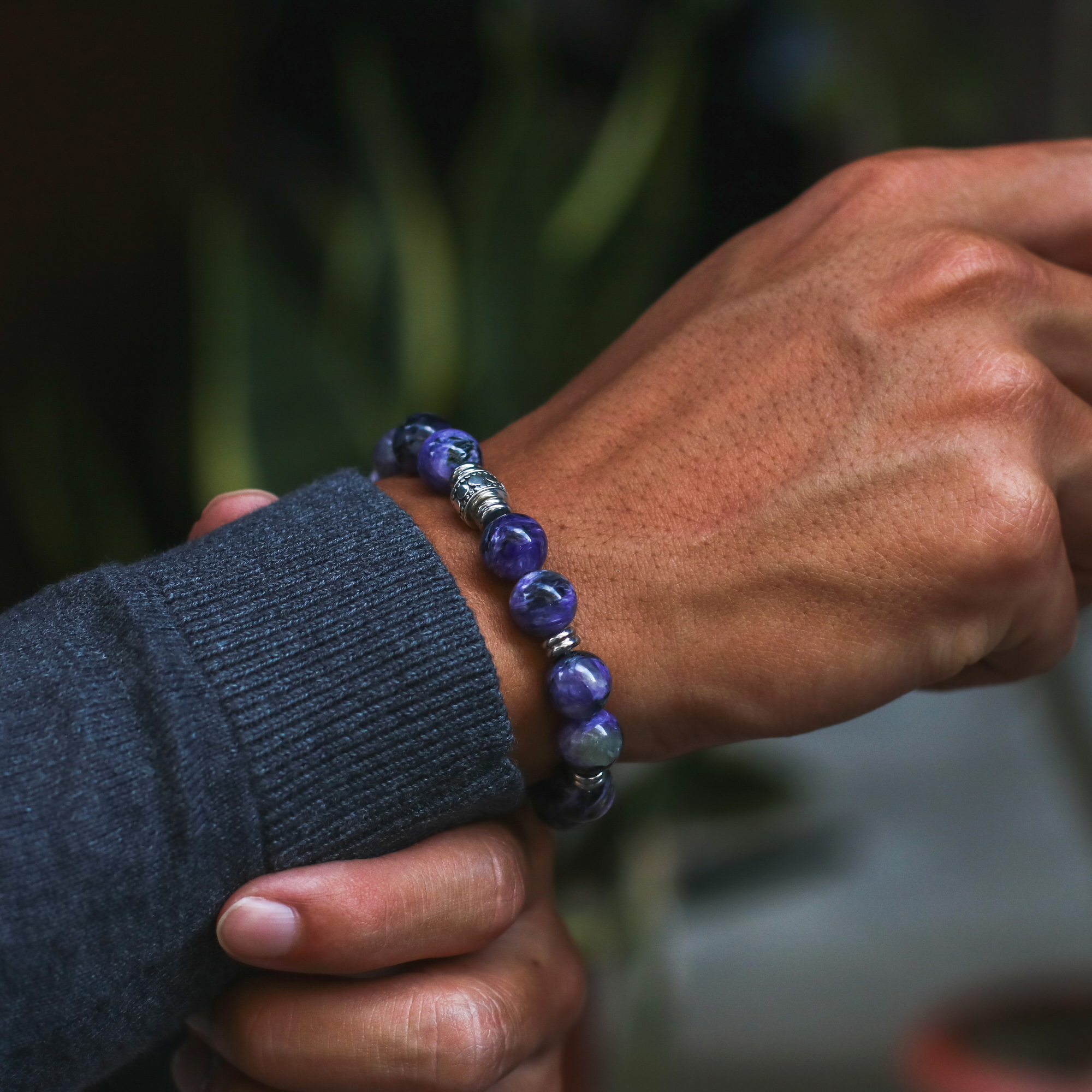 mens stainless steel bracelets, mens silver bracelets, chakra bracelet, chakra stones, third eye chakra, charoite stone, men stone bracelet, men bracelet, bracelet for men, mens bead bracelet, men's accessories, beaded bracelets for men, mens beaded bracelets, silver bracelet, male bracelets, bracelet men, mens jewelry bracelet, handmade mens bracelets, men wear bracelet