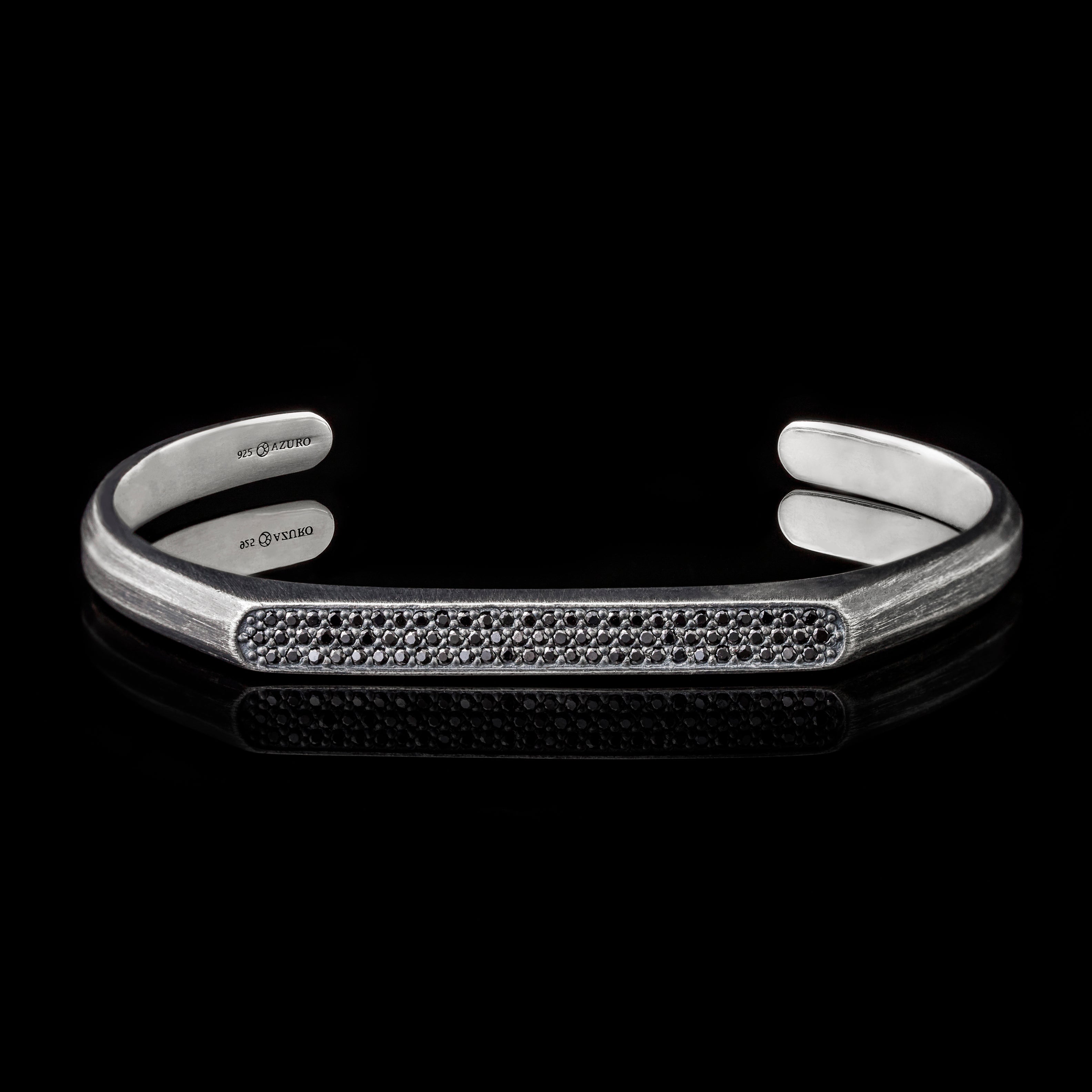 diamond bracelets for men, mens diamond cuff bracelets, cuff bracelets with diamond, pave diamond bracelets, pave diamond cuff bracelet, silver cuff bracelet, silver pave diamond cuff.