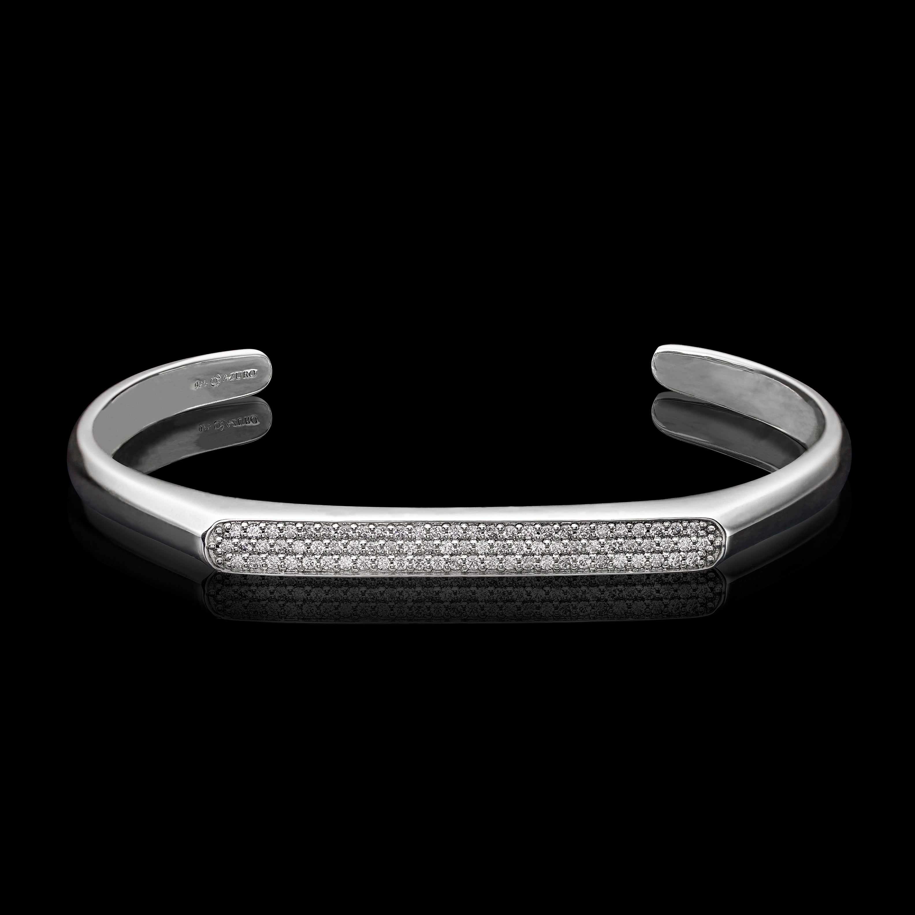 diamond bracelets for men, mens diamond cuff bracelets, cuff bracelets with diamond, pave diamond bracelets, pave diamond cuff bracelet, silver cuff bracelet, silver pave diamond cuff.