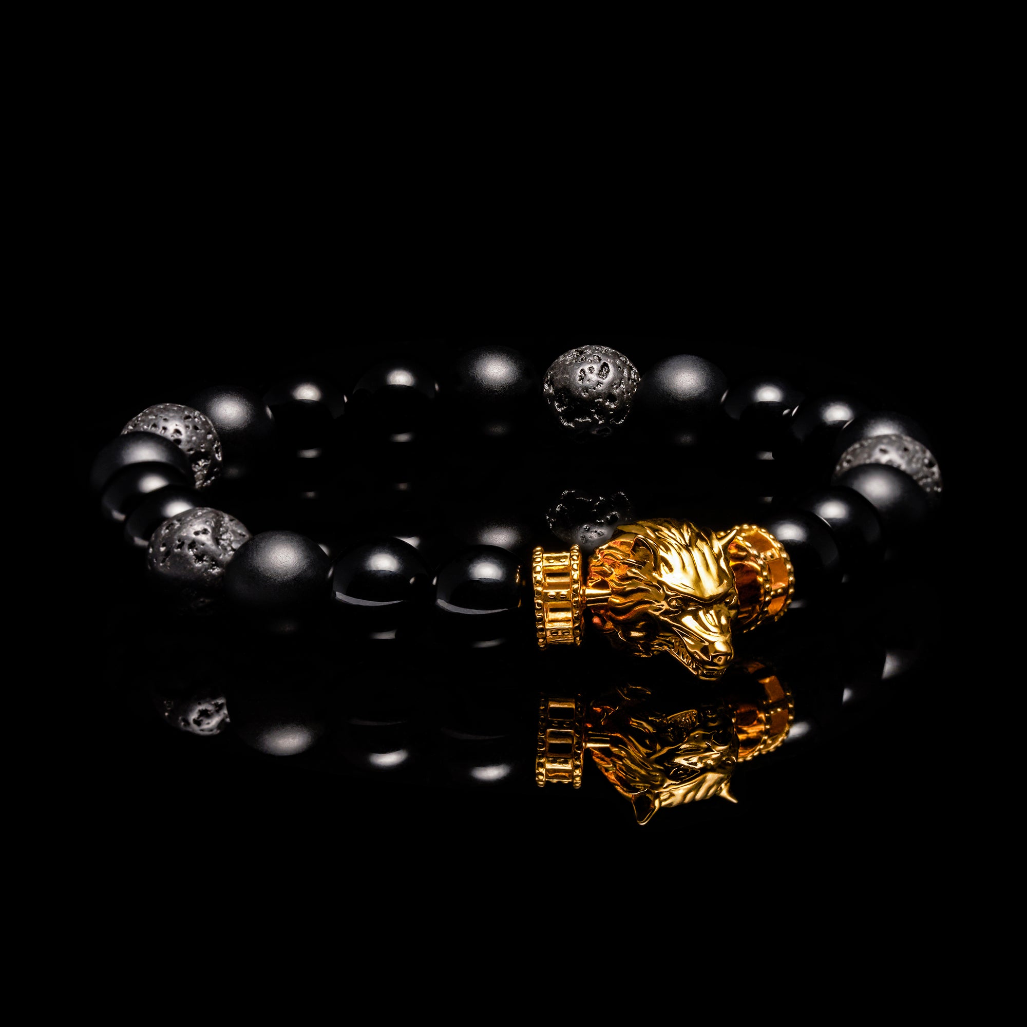 wolf bracelets, gold bracelets for men, wolf pendant, wolf jewelry, silver wolf jewelry, 925 silver beaded bracelet, animal jewelry for men, beaded bracelets for men, mens beaded bracelets