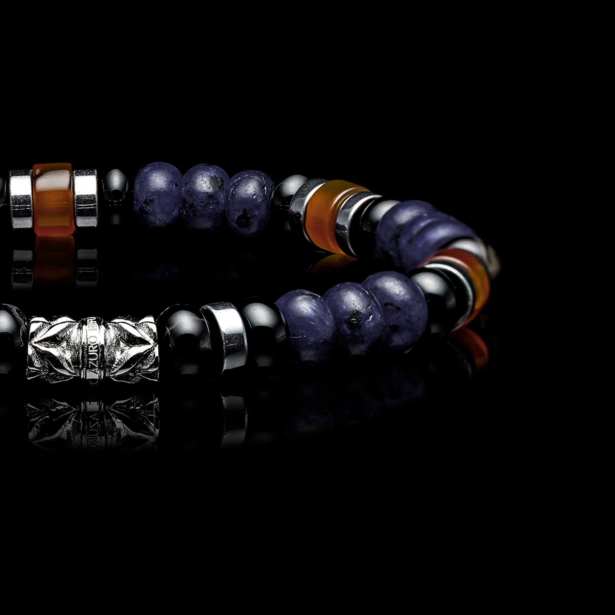 mens beaded bracelet , mens bead bracelet, gold bracelet for men, lapis lazuli bead bracelets