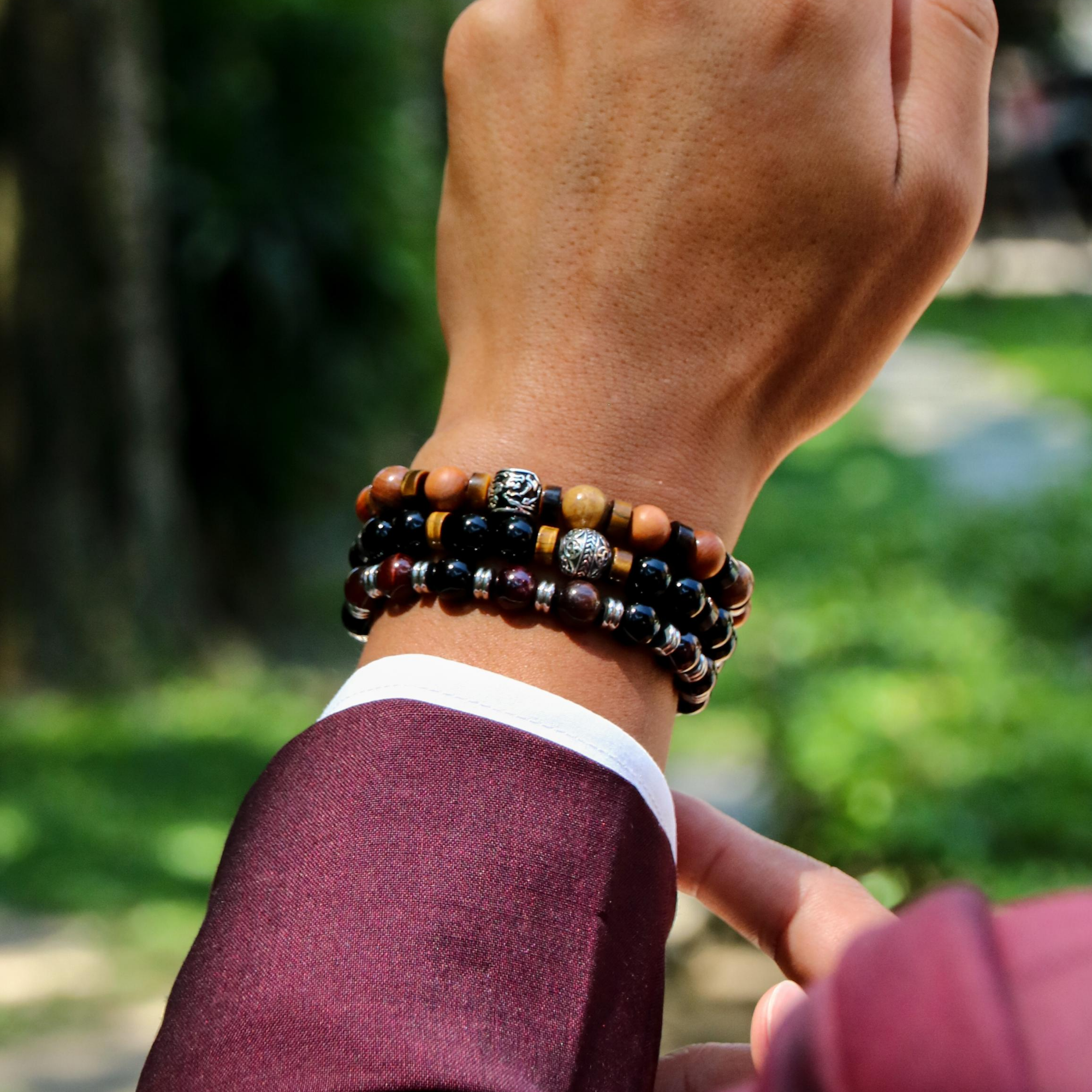 tiger eye stone, tiger eye bracelet, red tiger eye stone, red tiger eye bracelet, garnet stone, garnet and gold, garnet jewelry, red garnet, garnet crystals, garnet gemstone, garnet birthstone, rhodolite garnet, january birthstone garnet, mens silver bracelets, mens stainless steel bracelets, mens stainless steel bracelets, black bead bracelet, obsidian bracelet, obsidian stone, heishi bead, men stone bracelet, men bracelet, bracelet for men, mens bead bracelet, men's accessories, beaded bracelets for men,