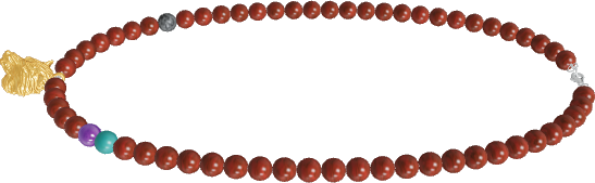 Custom: Beaded Pendant Necklack #h7r3sk6q