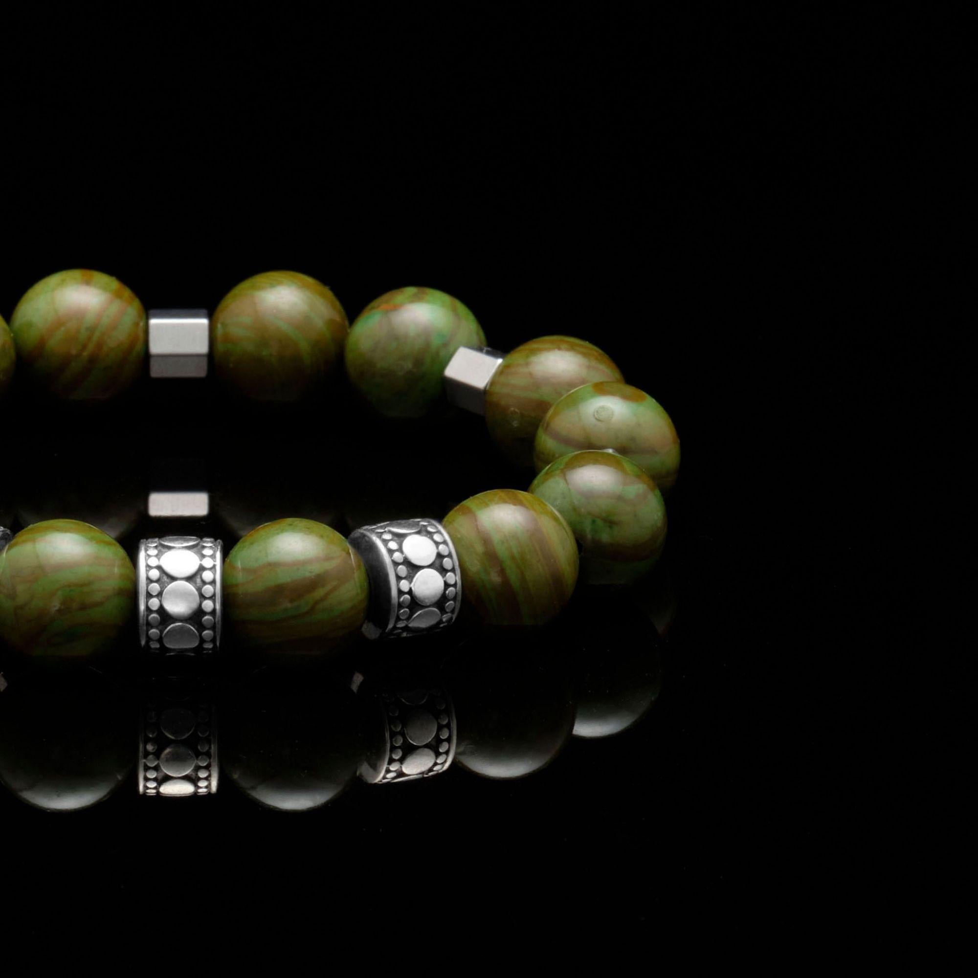 mens stainless steel bracelets, mens silver bracelets, chakra bracelet, chakra stones, heart chakra, green jasper, jasper stone, men stone bracelet, men bracelet, bracelet for men, mens bead bracelet, men's accessories, beaded bracelets for men, mens beaded bracelets, silver bracelet, male bracelets, bracelet men, mens jewelry bracelet, handmade mens bracelets, men wear bracelet