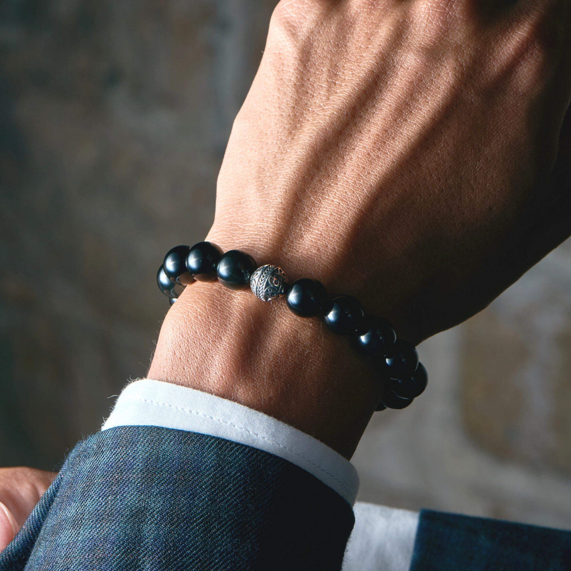 azuro, azuro republic, obsidian, obsidian bracelet, black bracelet, black beaded bracelet, obsidian bracelet, obsidian stone, obsidian stone bracelet, obsidian black stone, men stone bracelet, men bracelet, bracelet for men, beaded bracelets, mens handmade bracelet, mens accessories, mens bead bracelet, beaded bracelets for men, mens beaded bracelets, silver bracelet, mens jewelry bracelet, handmade mens bracelets, black obsidian, black obsidian bracelet, odin, silver bracelet
