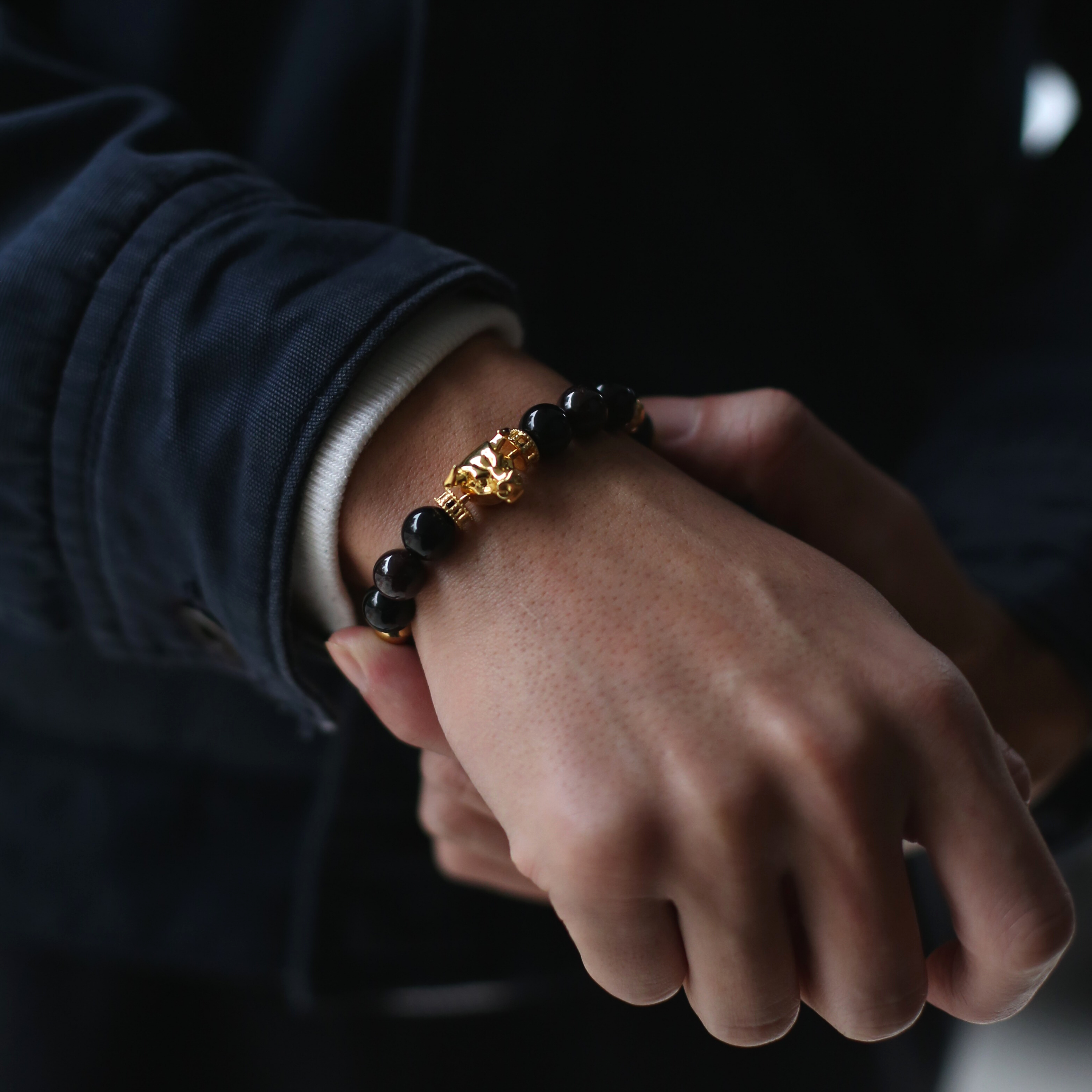 The Taurus bracelet is one of Azuro Republic most popular animal head bracelets in 2021. The many cultures the Taurus head means prosperity and wealth. The Taurus bead mixes men's beaded bracelets and customs with exquisite crystal and gemstones. Azuro Republic Taurus bracelet is a silver bracelet with 925 silver plated with 3 microns 24k gold.