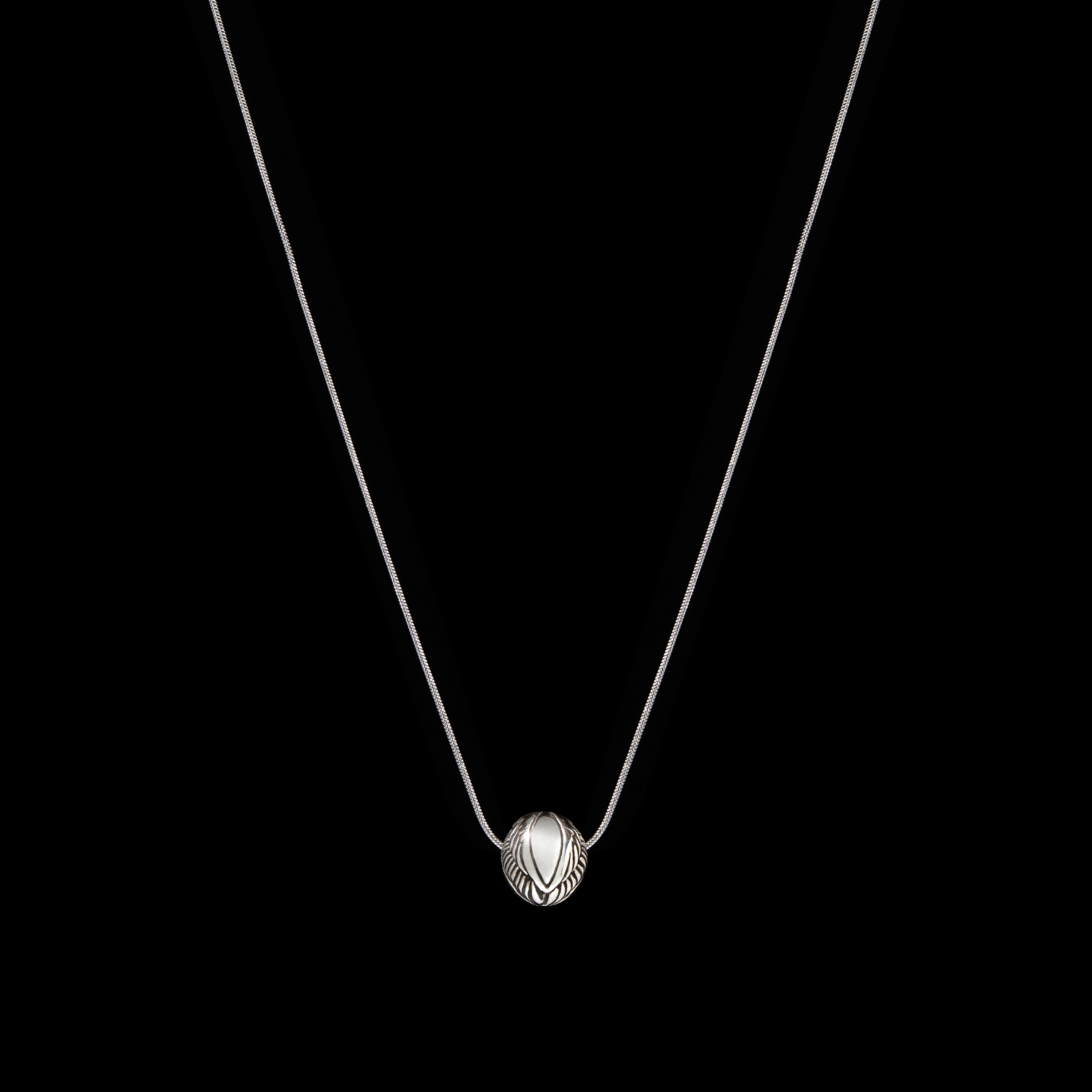 Angel Wing Necklace is one of our fine designer bracelets with limited stocks. Men's Crystal Necklace is the ultimate statement of your style and a silver Angel Wing bead adds sophisticated and luxurious elements to this men's necklace collection. Custom your silver necklace with different crystals and beads to create your personalized jewelry. Shop Men's Angel Wing Necklace today.