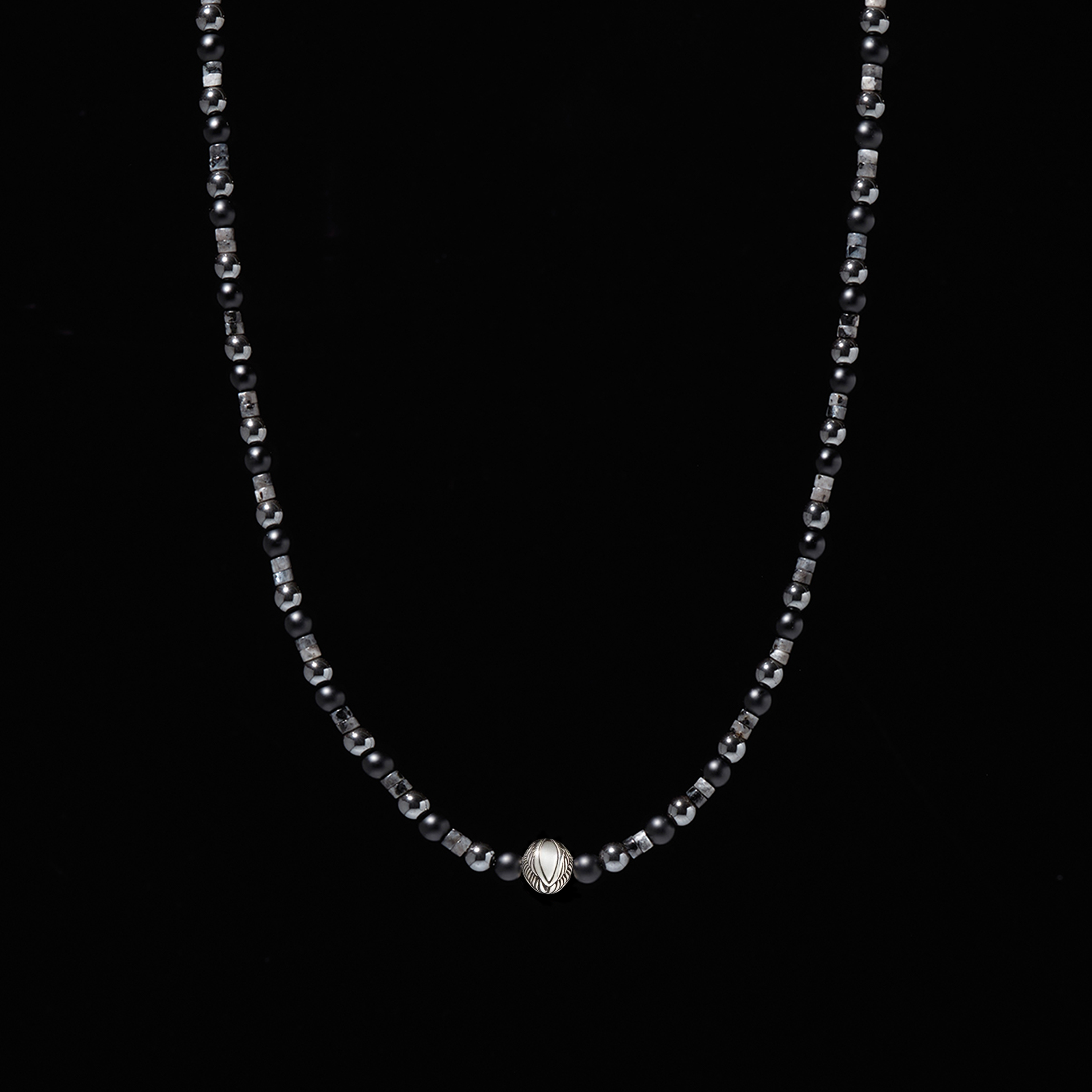 Angel Wing Necklace is one of our fine designer bracelets with limited stocks. Men's Crystal Necklace is the ultimate statement of your style and a silver Angel Wing bead adds sophisticated and luxurious elements to this men's necklace collection. Custom your silver necklace with different crystals and beads to create your personalized jewelry. Shop Men's Angel Wing Necklace today.