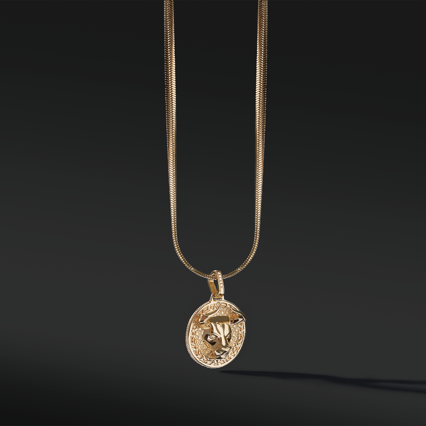 The bull pendant necklace in many cultures means prosperity, wealth, and also means family and union. A bull gold pendant gives a solid appearance to a man. The fine polishing of the horns completes the sharpness of this creation. Azuro put together a collection of gold Bull pendants and bracelets.