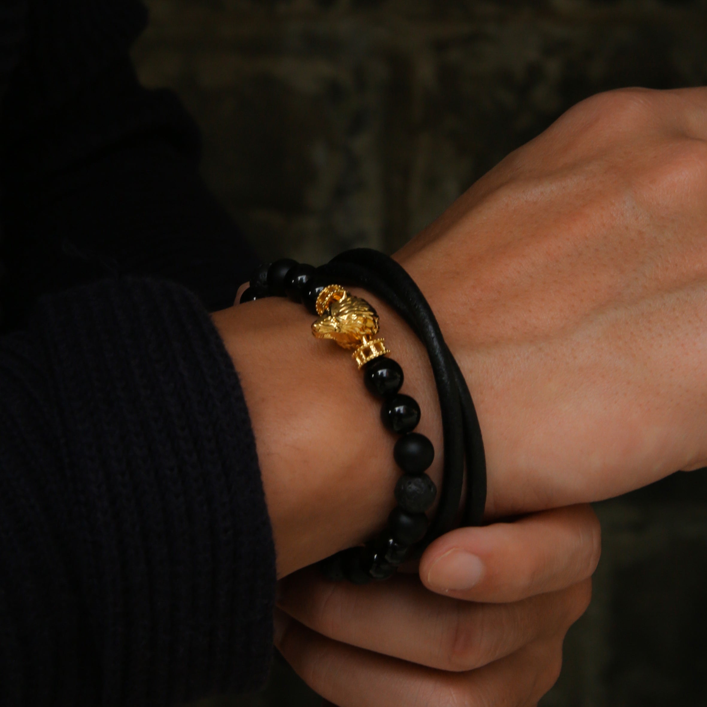 wolf bracelets, gold bracelets for men, wolf pendant, wolf jewelry, silver wolf jewelry, 925 silver beaded bracelet, animal jewelry for men, beaded bracelets for men, mens beaded bracelets