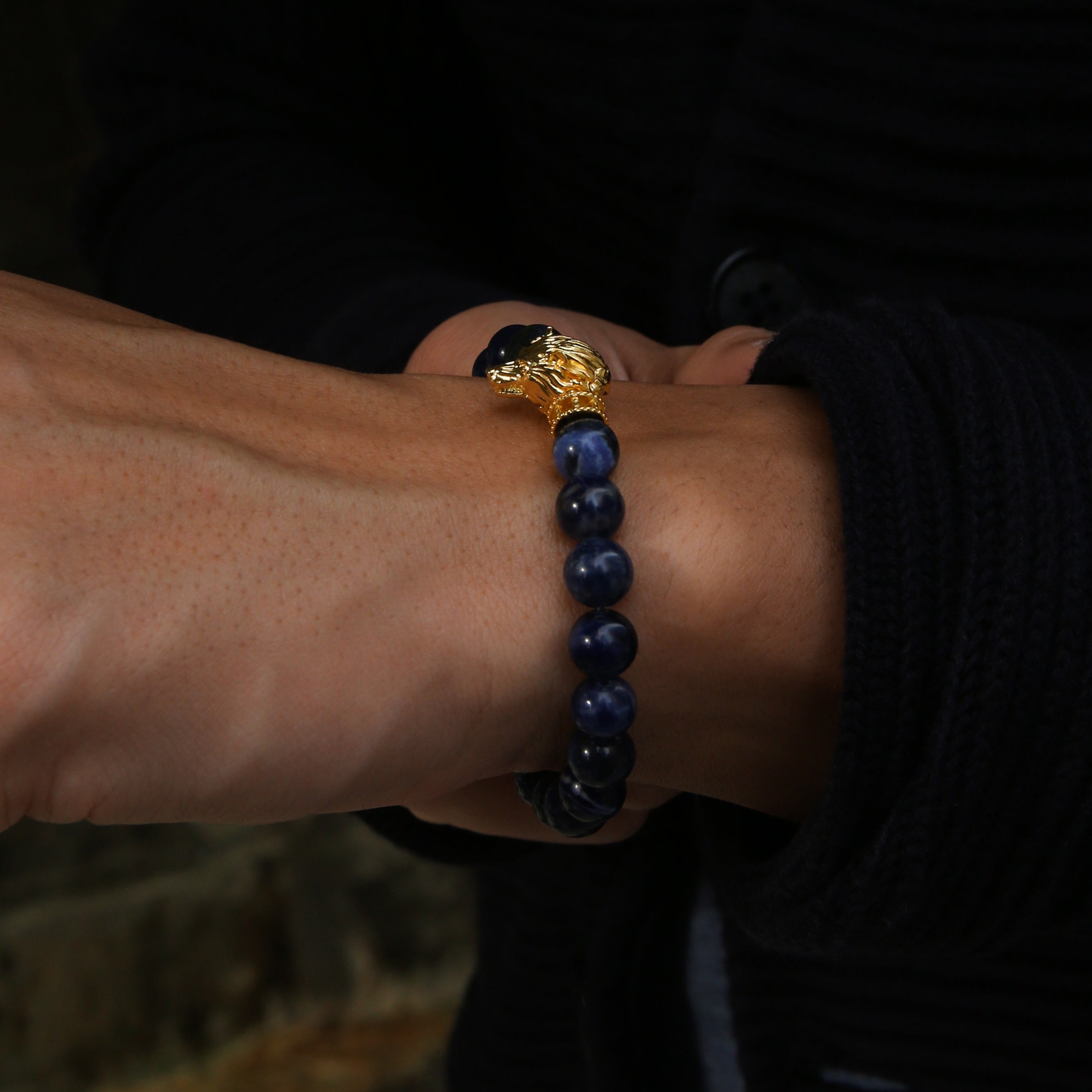 wolf bracelets, gold bracelets for men, wolf pendant, wolf jewelry, silver wolf jewelry, 925 silver beaded bracelet, animal jewelry for men, beaded bracelets for men, mens beaded bracelets