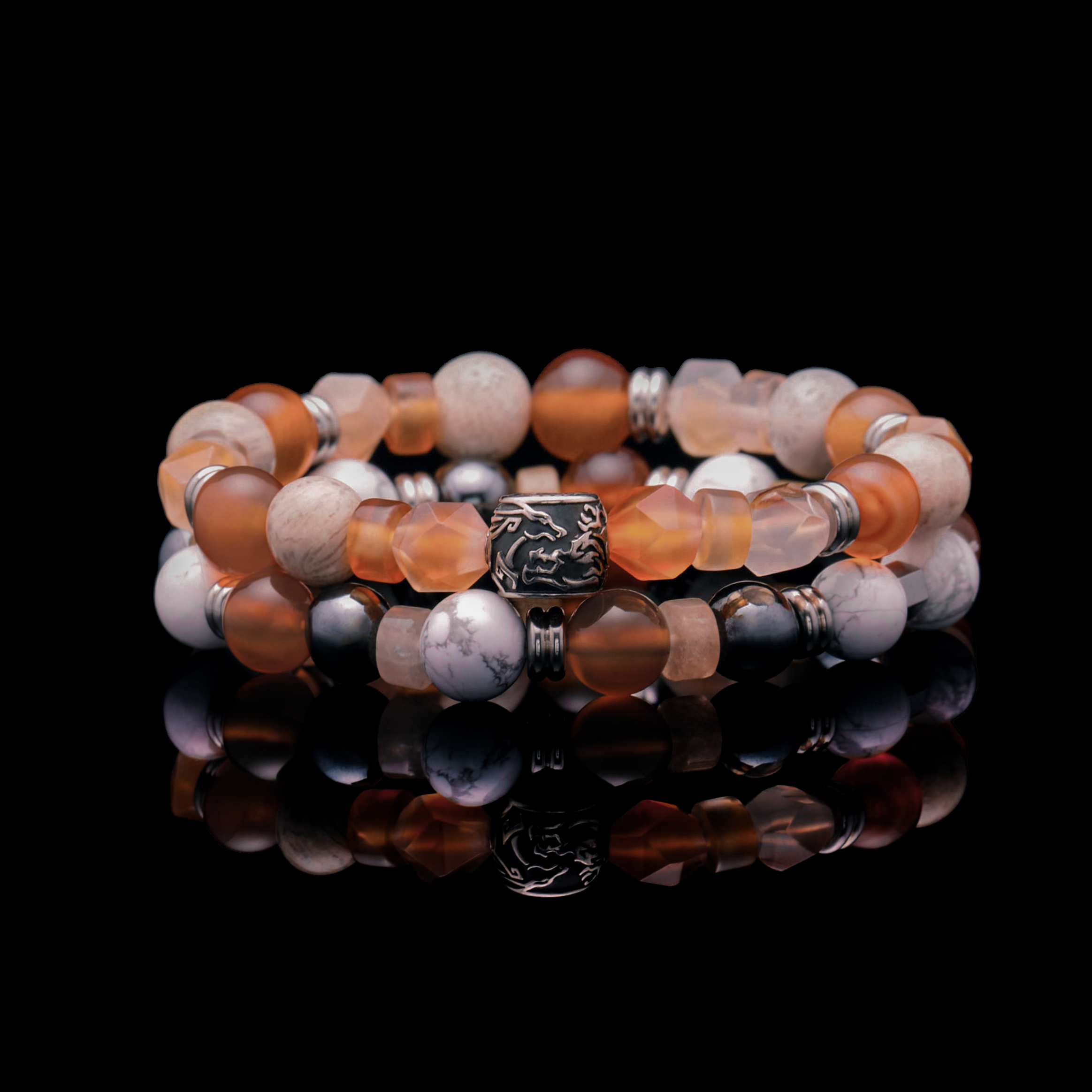 mens stack bracelet can be a silver stackable bracelet or a gold stacking bracelets. Custom your stack bracelet in crystals and rare gemstones. Crafted 925 silver and gold stackable bracelets are in style. Stack up your stack beaded bracelets now.