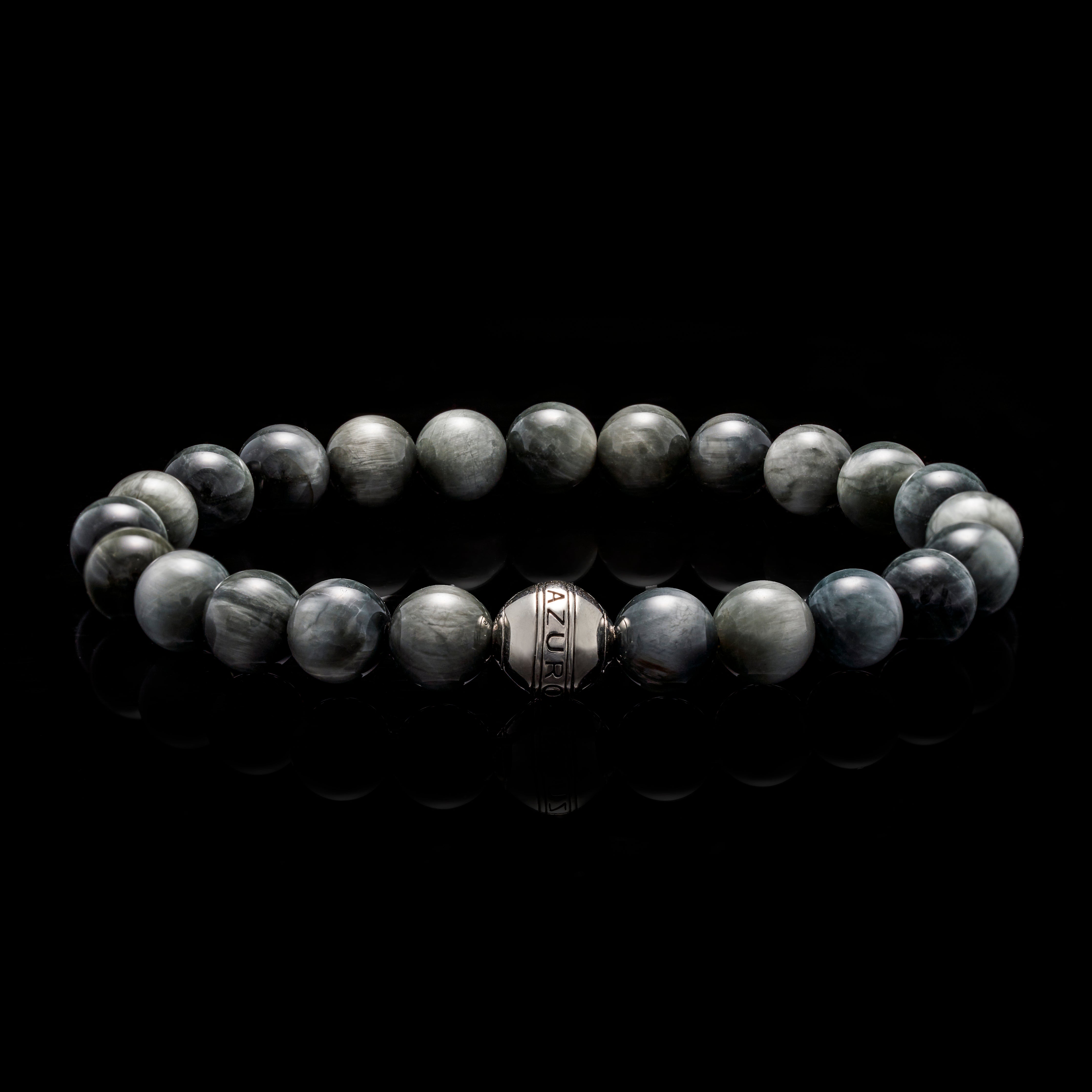 Hawk eye beaded bracelets, eagle eye beaded bracelets, beaded bracelets for men, hawk eye bracelets for men, eagle eye silver bracelets.