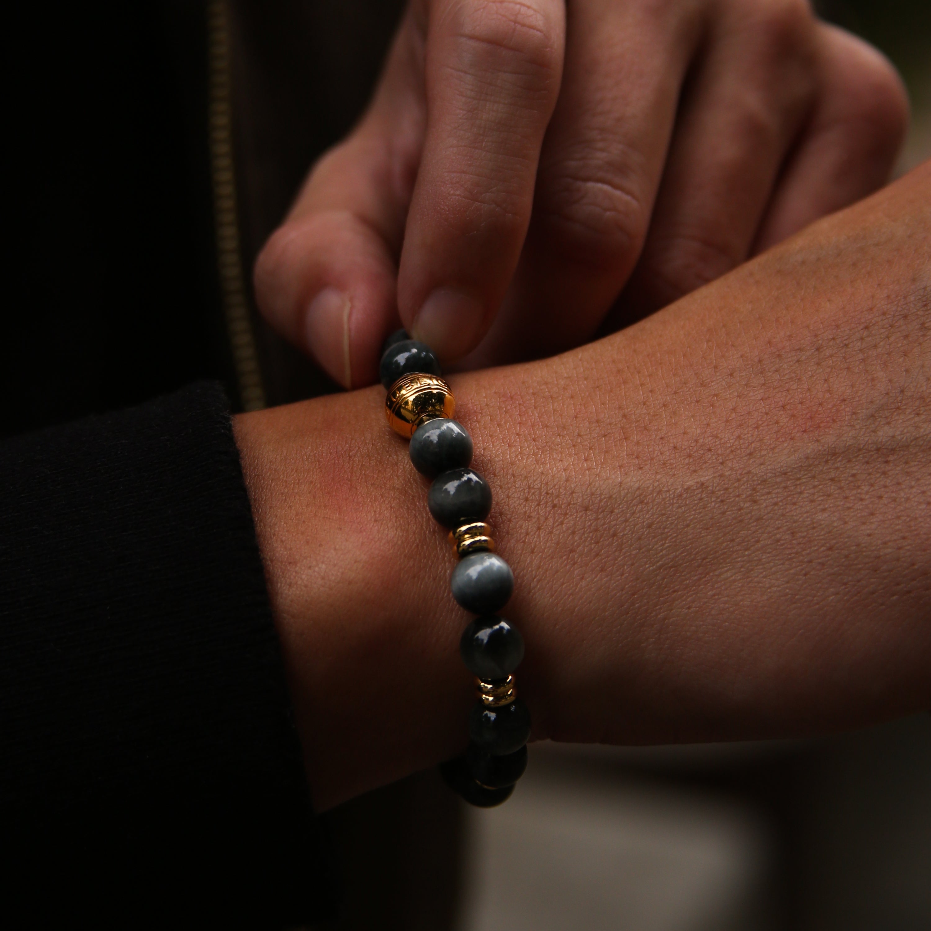 hwak eye bracelets, hawk eye chakra bracelets, gold hawk eye bracelets, mens gold bracelets, 7 chakra bracelets, chakra bracelet, chakra stones, jasper stone, red jasper bracelet, lapis lazuli bracelet, green jasper bracelet, men stone bracelet, men bracelet, bracelet for men, mens bead bracelet,