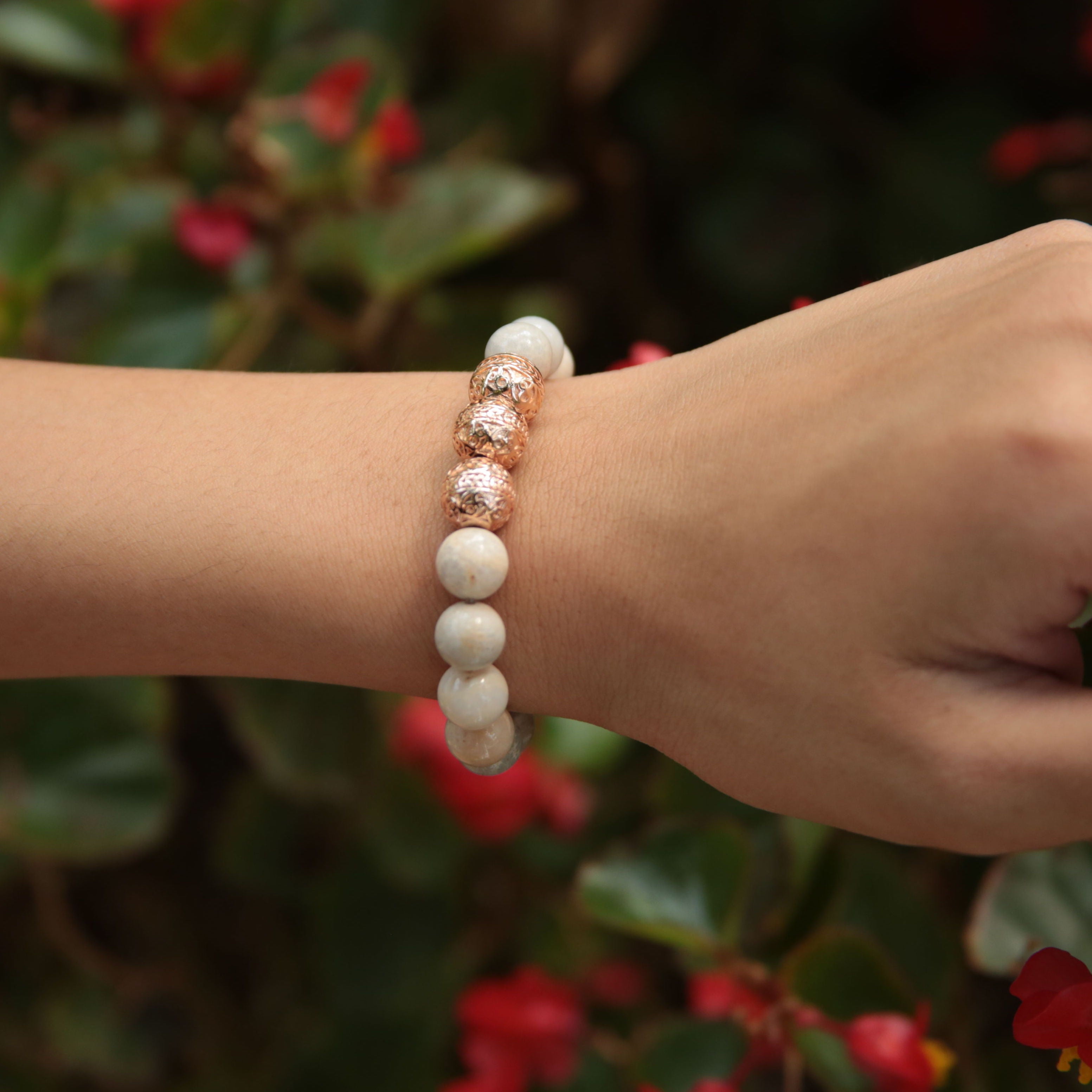 Women's beaded bracelets, Rose gold amethyst bracelet, gemstone bracelet, adjustable bracelet, custom bracelet, personalized braceletswomen's gold bracelets, jewlery for women, women's crystal bracelets, healing crystals bracelets for women, women jewelry
