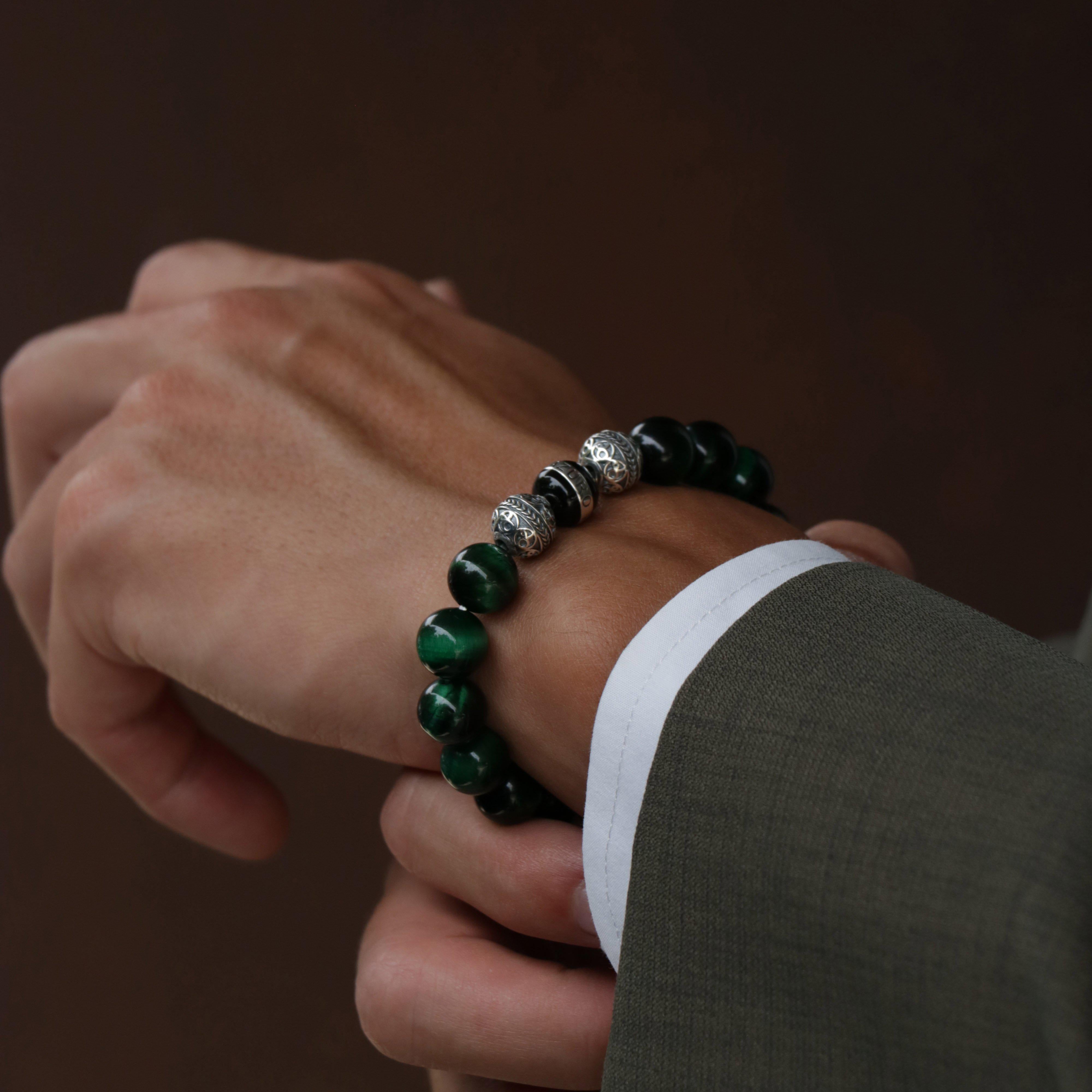 green tiger eye, men's tiger eye bracelet, tiger eye bracelet for men, tiger eye bracelet, tiger eye beads, green tiger eye bracelet, green tiger eye stone, green tiger eye crystal