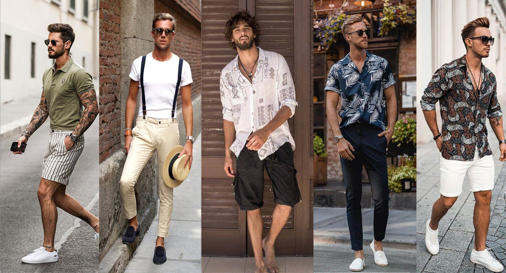 All Short Men, Now You Can Even Stand Tall  Mens fashion summer, Summer  outfits men, Mens summer outfits
