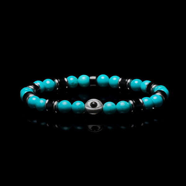 Evil Eye bracelet, Beaded bracelet, turquoise bracelet 