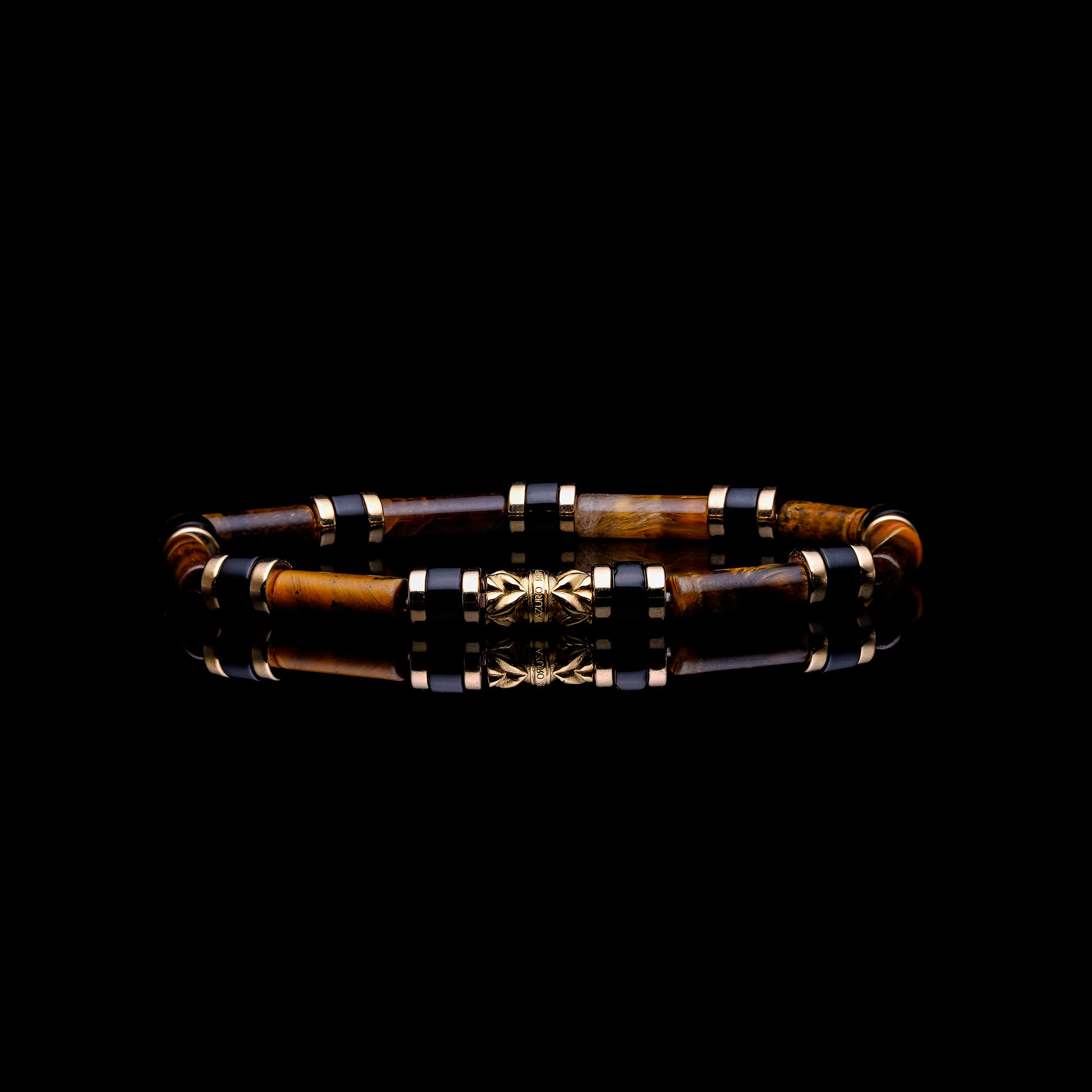 mens beaded bracelet , mens bead bracelet, gold bracelet for men