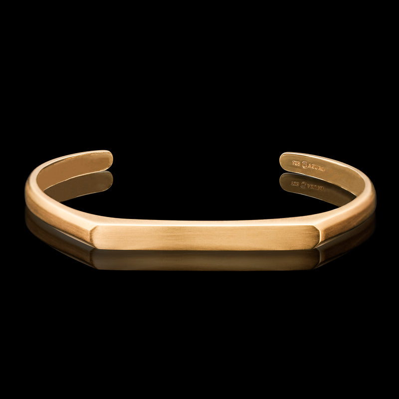 Omega Men's 18K Gold Cuff Bracelet