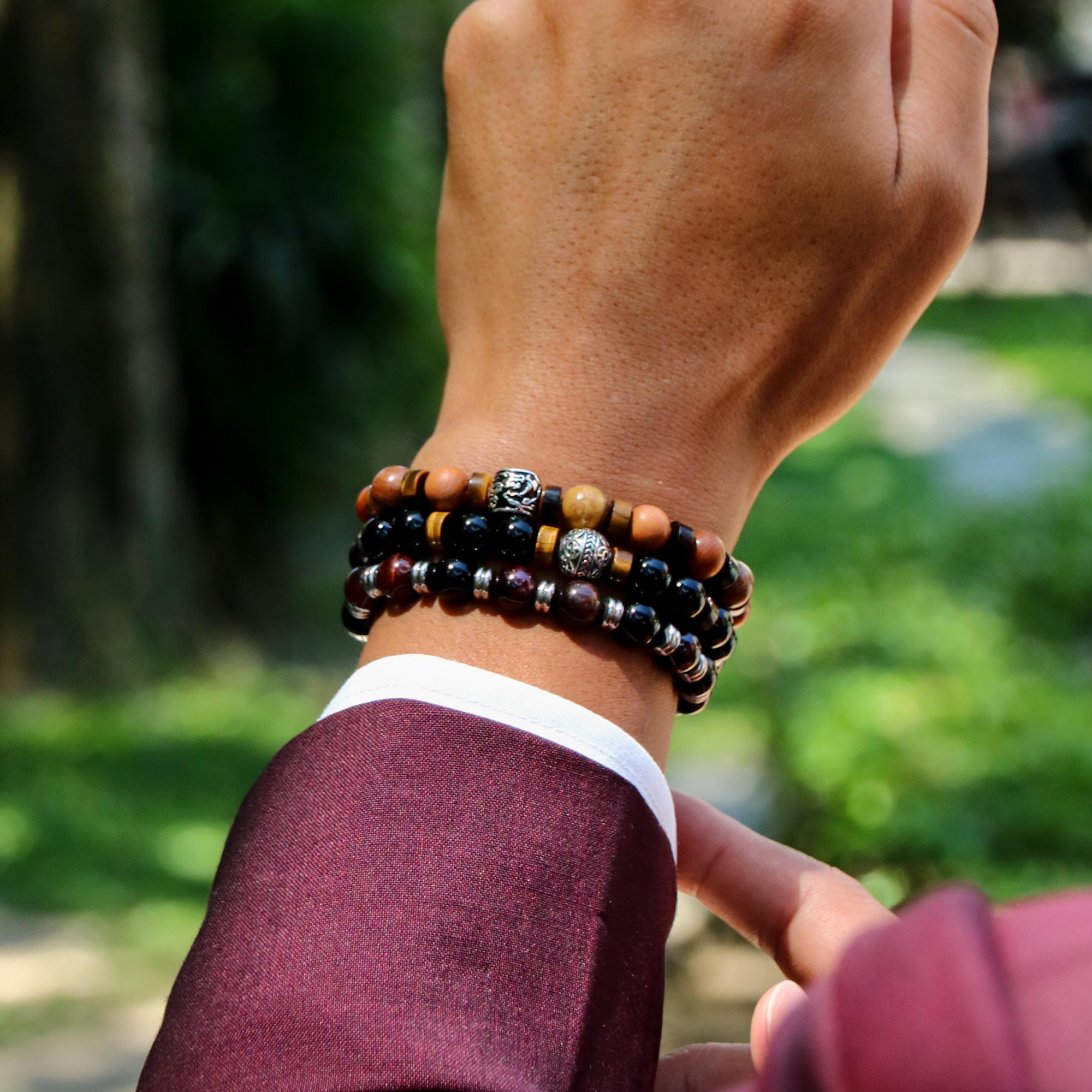 tiger eye stone, tiger eye bracelet, red tiger eye stone, red tiger eye bracelet, garnet stone, garnet and gold, garnet jewelry, red garnet, garnet crystals, garnet gemstone, garnet birthstone, rhodolite garnet, january birthstone garnet, mens silver bracelets, mens stainless steel bracelets, mens stainless steel bracelets, black bead bracelet, obsidian bracelet, obsidian stone, heishi bead, men stone bracelet, men bracelet, bracelet for men, mens bead bracelet, men's accessories, beaded bracelets for men, 