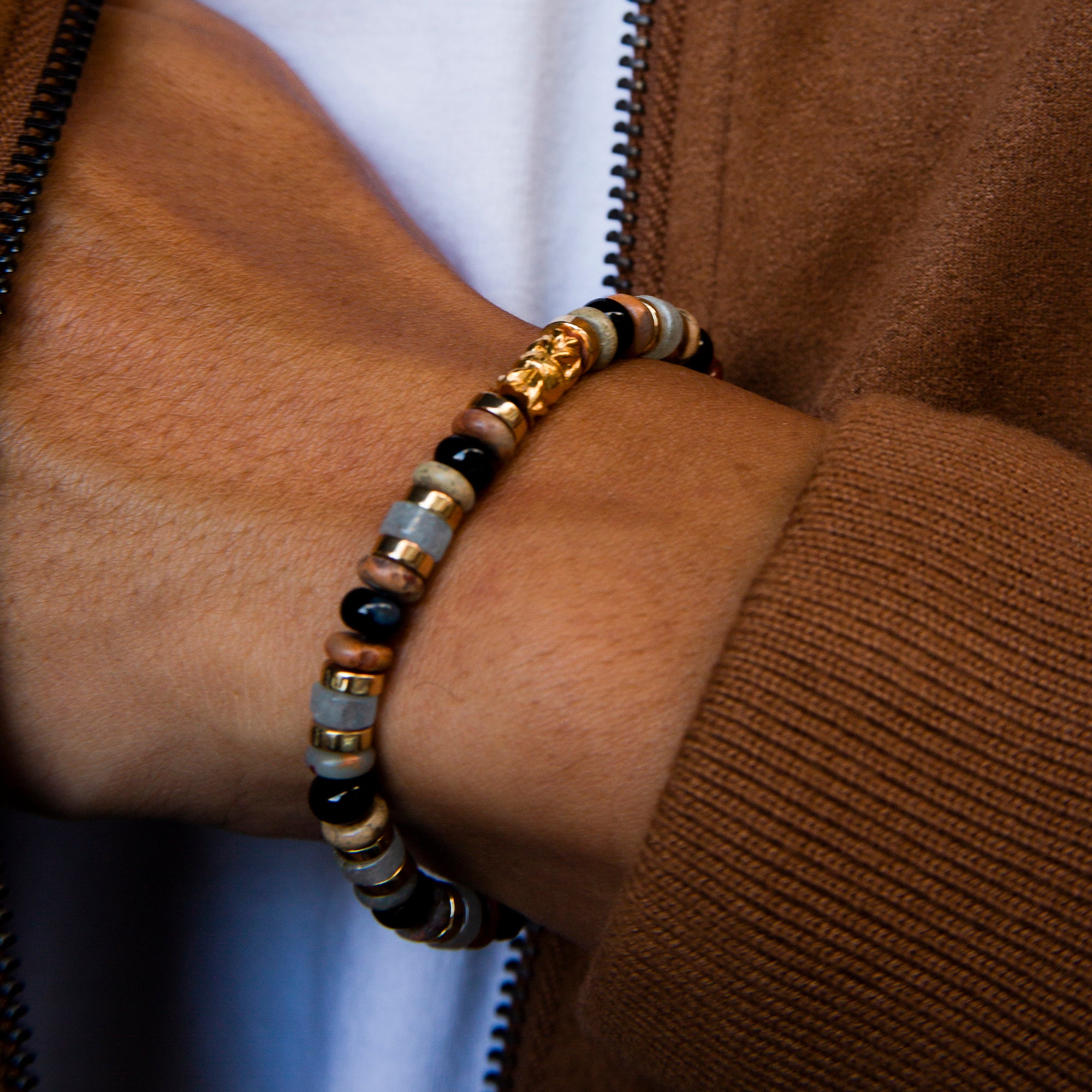 mens beaded bracelet , mens bead bracelet, gold bracelet for men, bead bracelets 