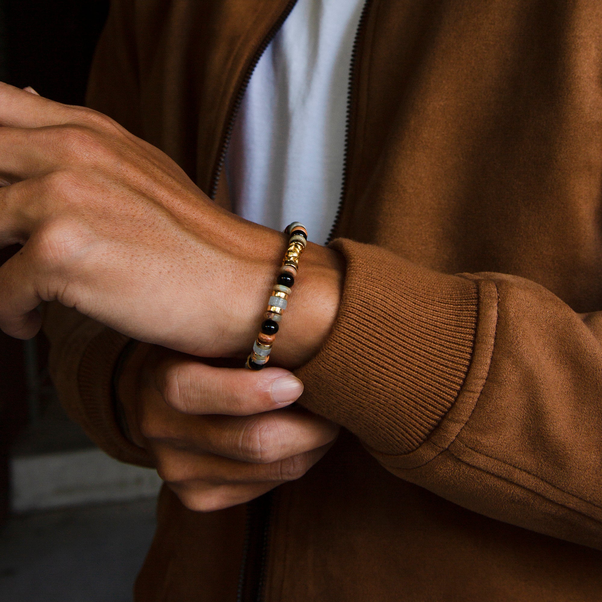 mens beaded bracelet , mens bead bracelet, gold bracelet for men, bead bracelets 