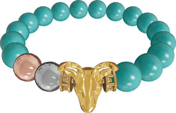 Custom: Beaded Charm Bracelet #yjzjpt91