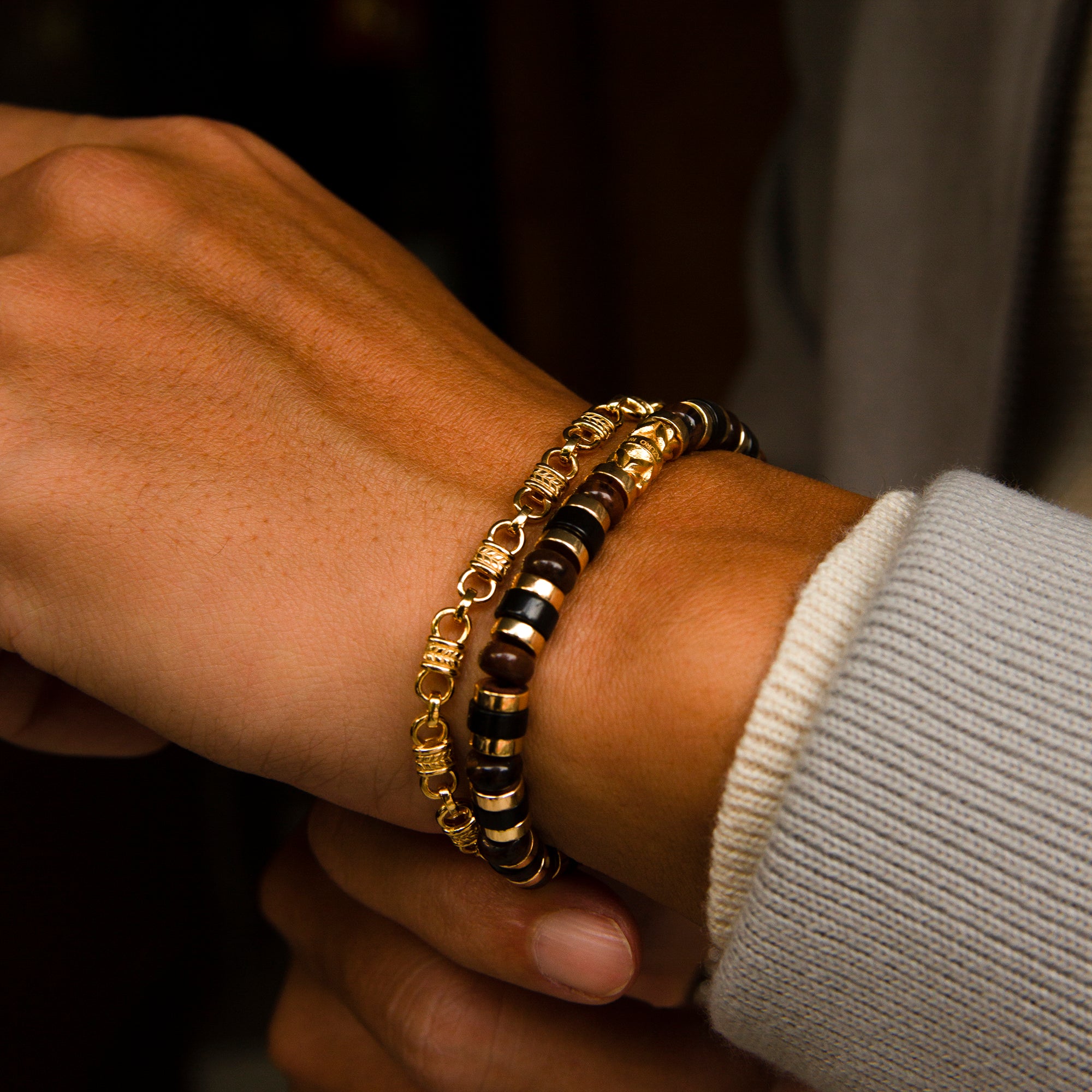 Azuro Chain Bracelet For Men | 18k Gold Chain Bracelet – Azuro 