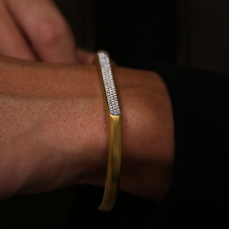 Gold Jay - Cuff Bracelet | Mens cuff bracelets, Mens gold bracelets,  Stainless steel bracelet men
