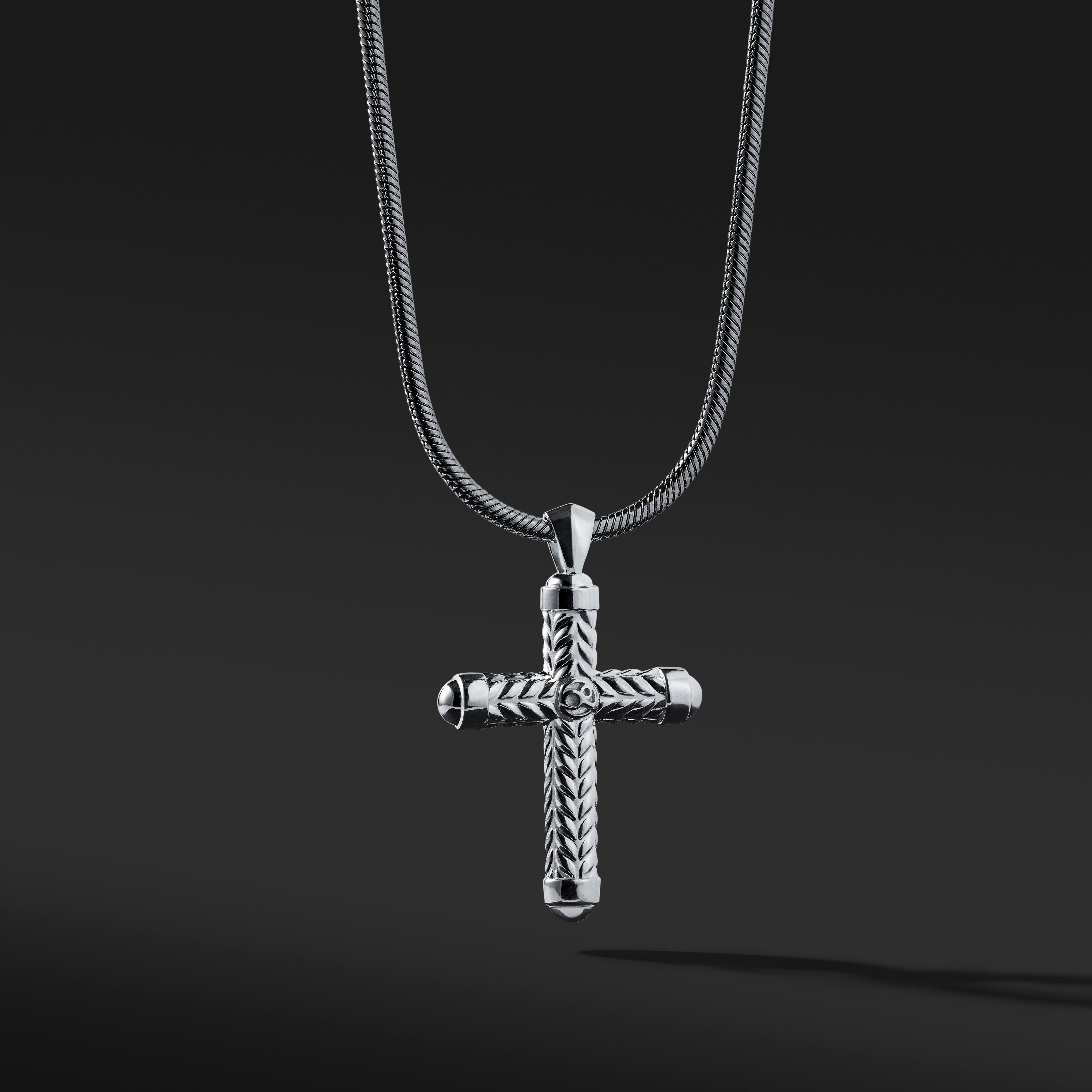 Cross Pendant Necklace | Azuro Statement Cross Pendant