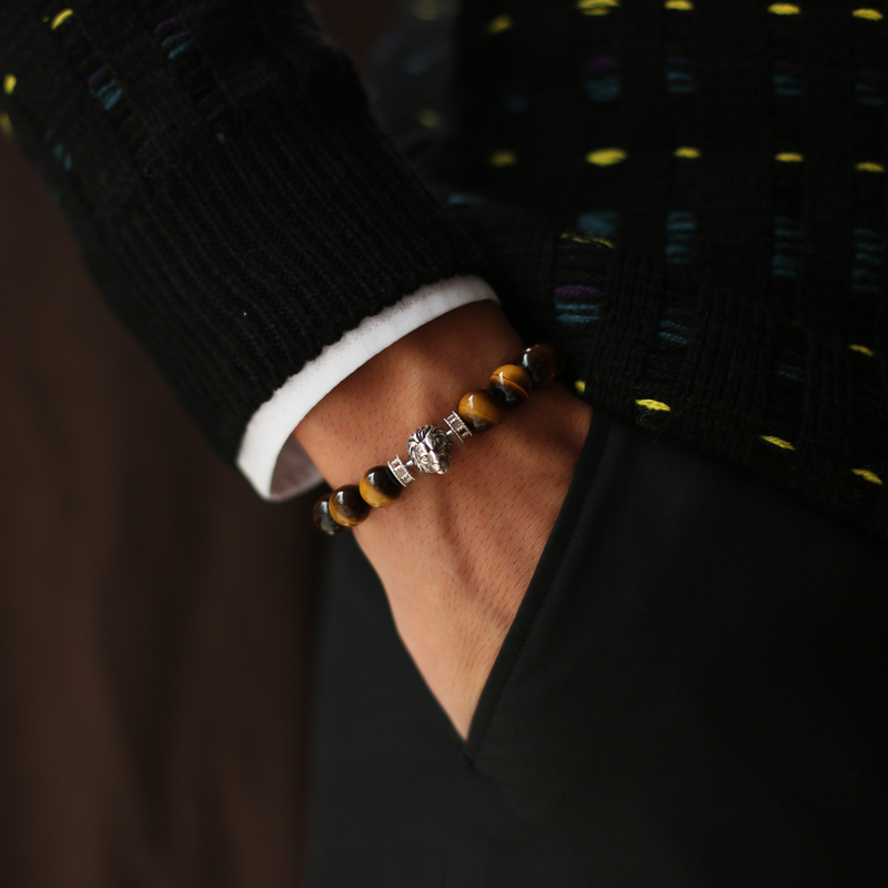 Men s Beaded Bracelet Premium Gems Bracelets Define Your Style