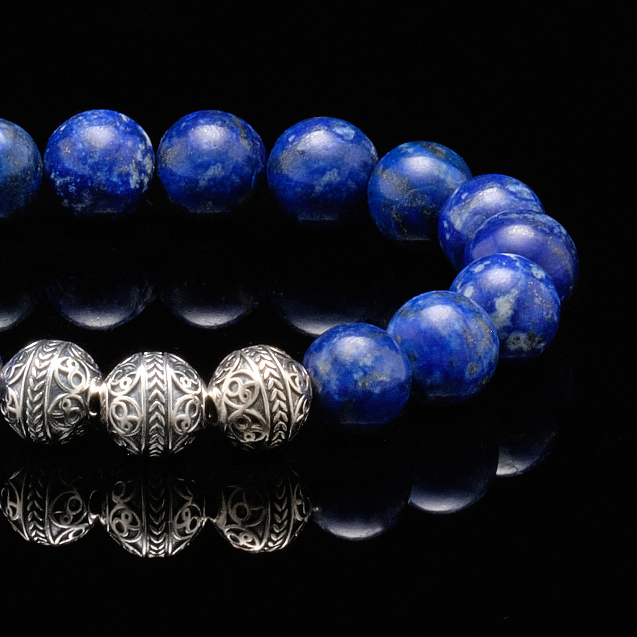 Lapis lazuli 2025 mens bracelet