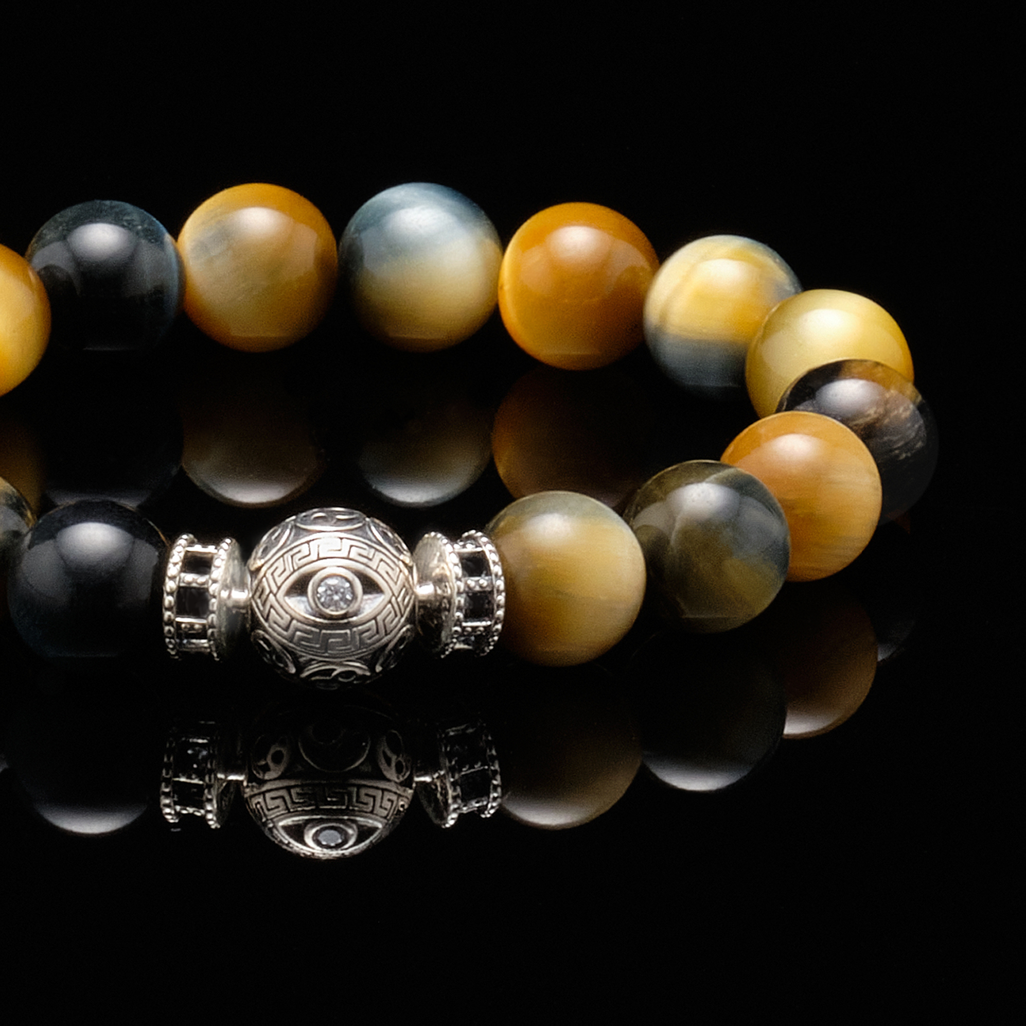 Tiger eye 2025 silver bracelets